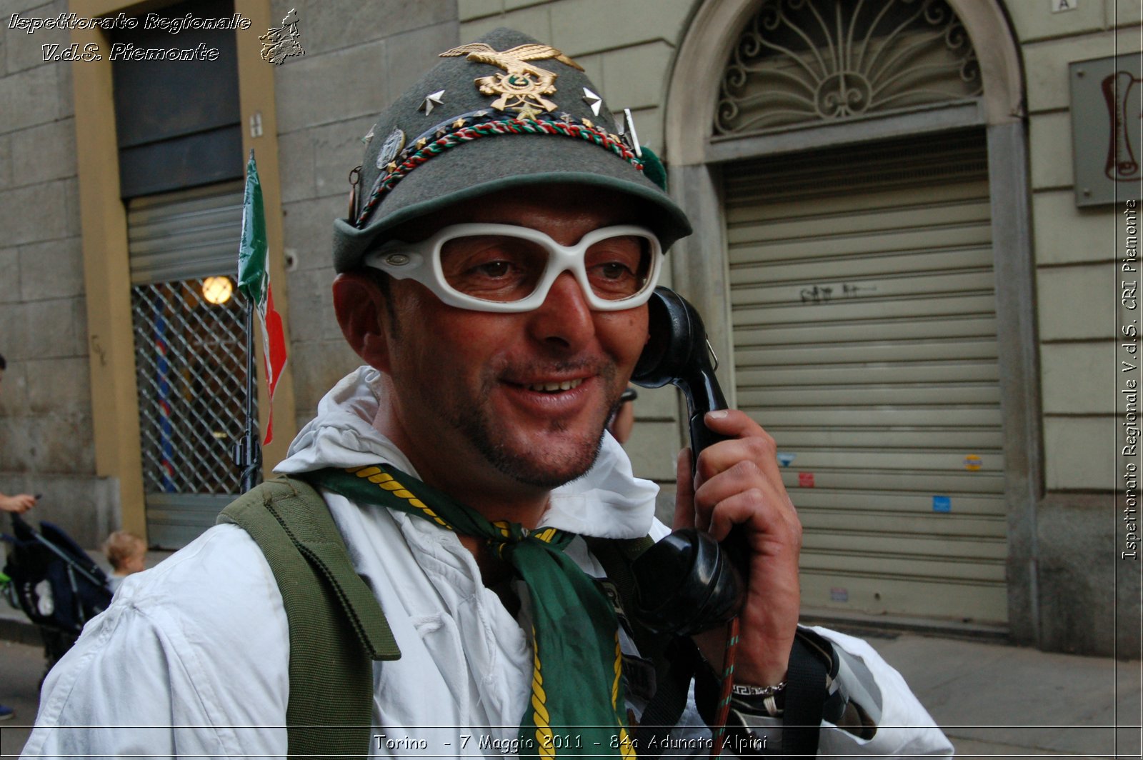 Torino  - 7 Maggio 2011 - 84a Adunata Nazionale Alpini -  Croce Rossa Italiana - Ispettorato Regionale Volontari del Soccorso Piemonte