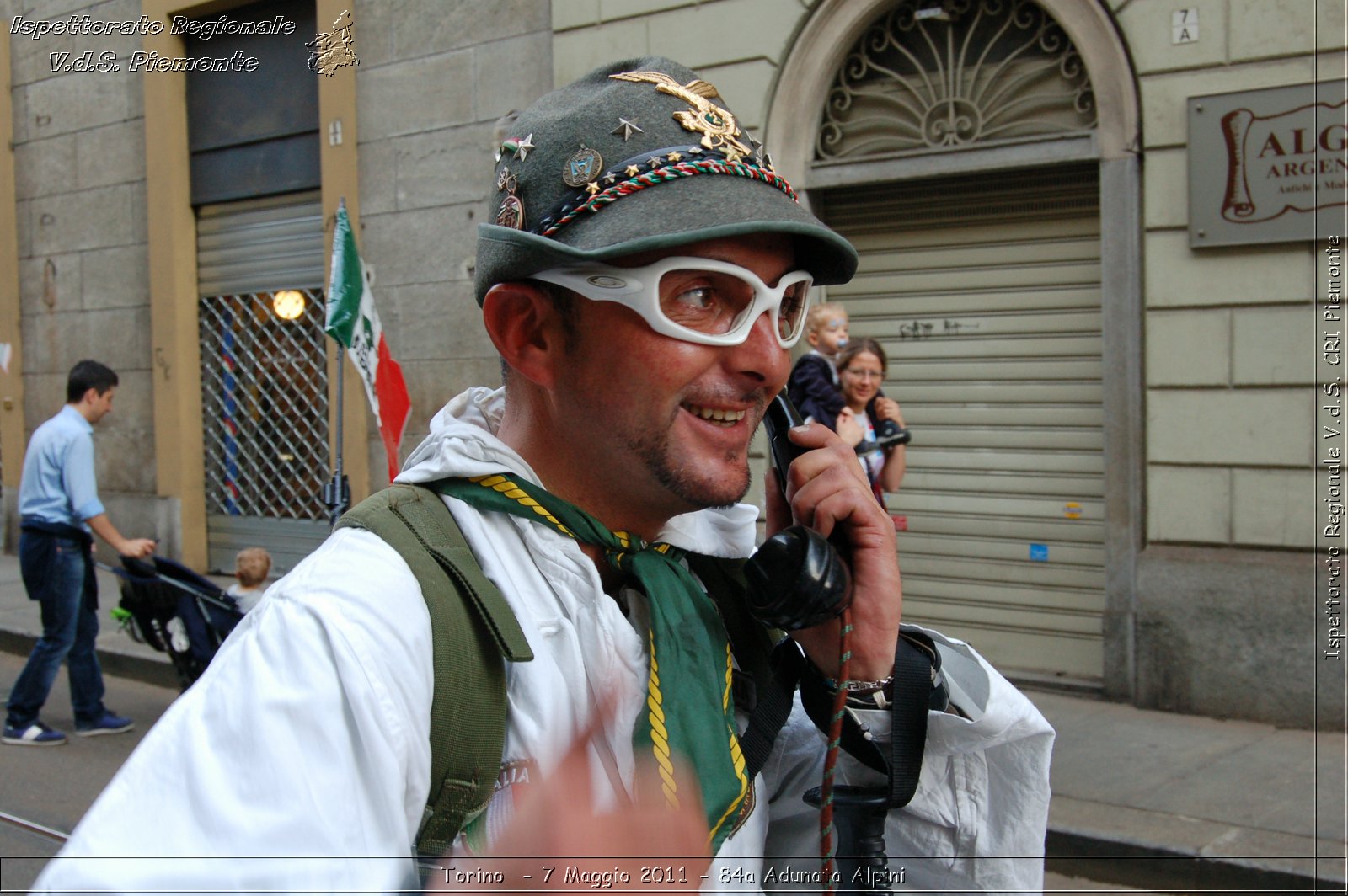 Torino  - 7 Maggio 2011 - 84a Adunata Nazionale Alpini -  Croce Rossa Italiana - Ispettorato Regionale Volontari del Soccorso Piemonte