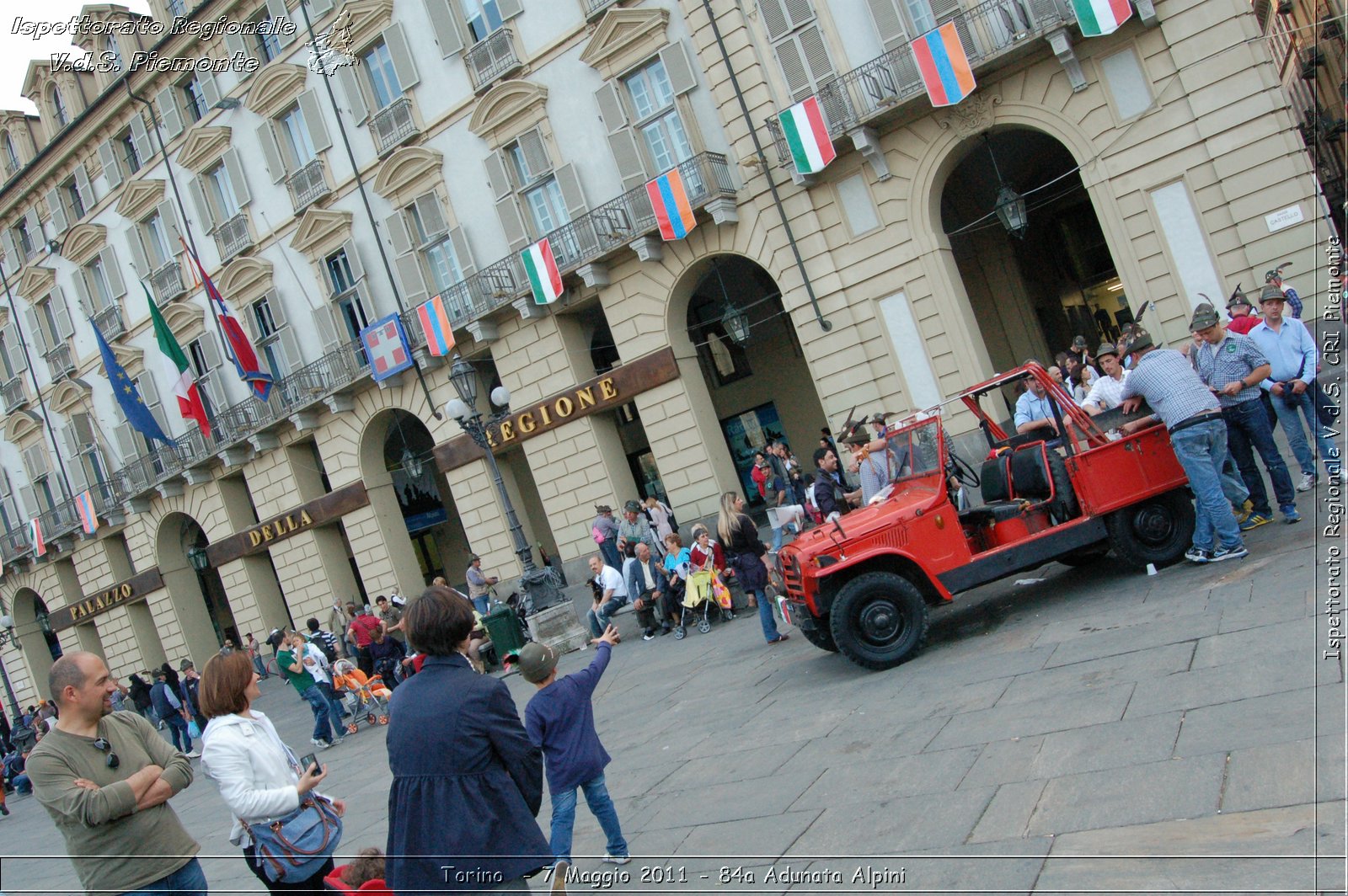 Torino  - 7 Maggio 2011 - 84a Adunata Nazionale Alpini -  Croce Rossa Italiana - Ispettorato Regionale Volontari del Soccorso Piemonte