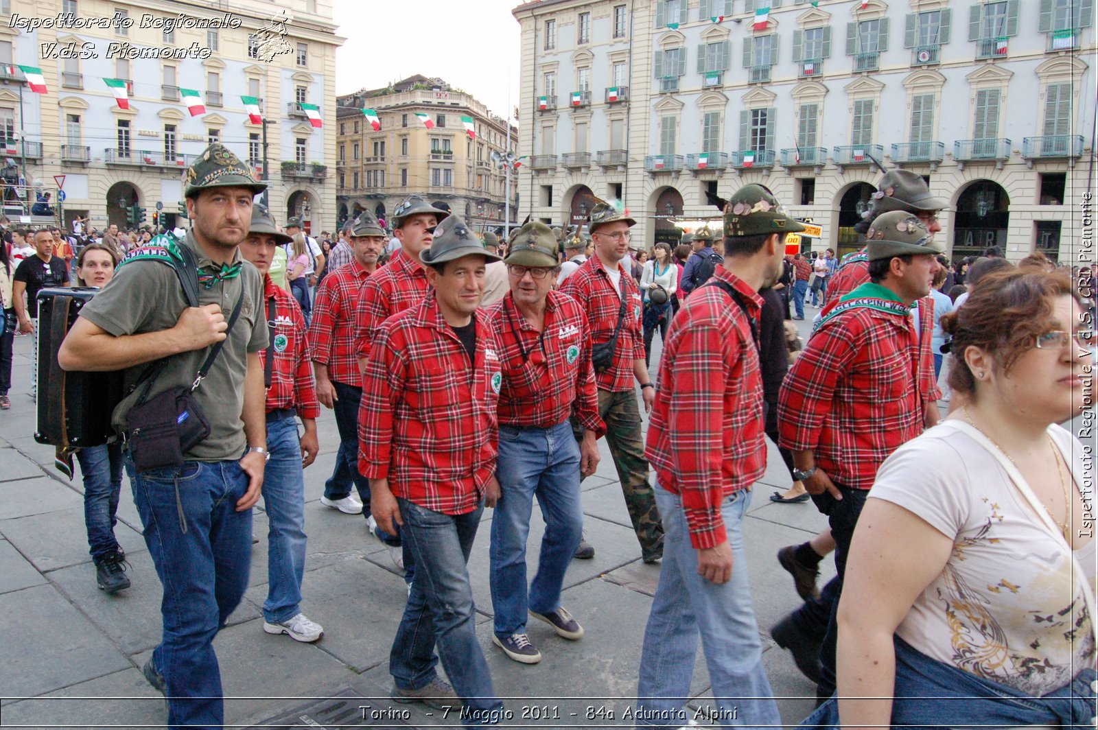 Torino  - 7 Maggio 2011 - 84a Adunata Nazionale Alpini -  Croce Rossa Italiana - Ispettorato Regionale Volontari del Soccorso Piemonte