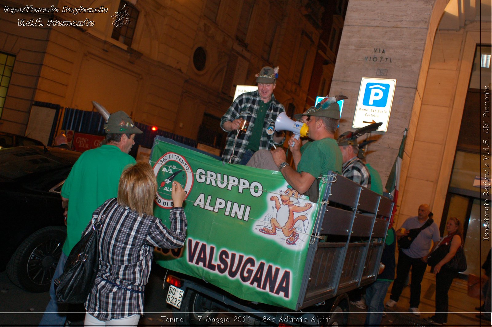 Torino  - 7 Maggio 2011 - 84a Adunata Nazionale Alpini -  Croce Rossa Italiana - Ispettorato Regionale Volontari del Soccorso Piemonte