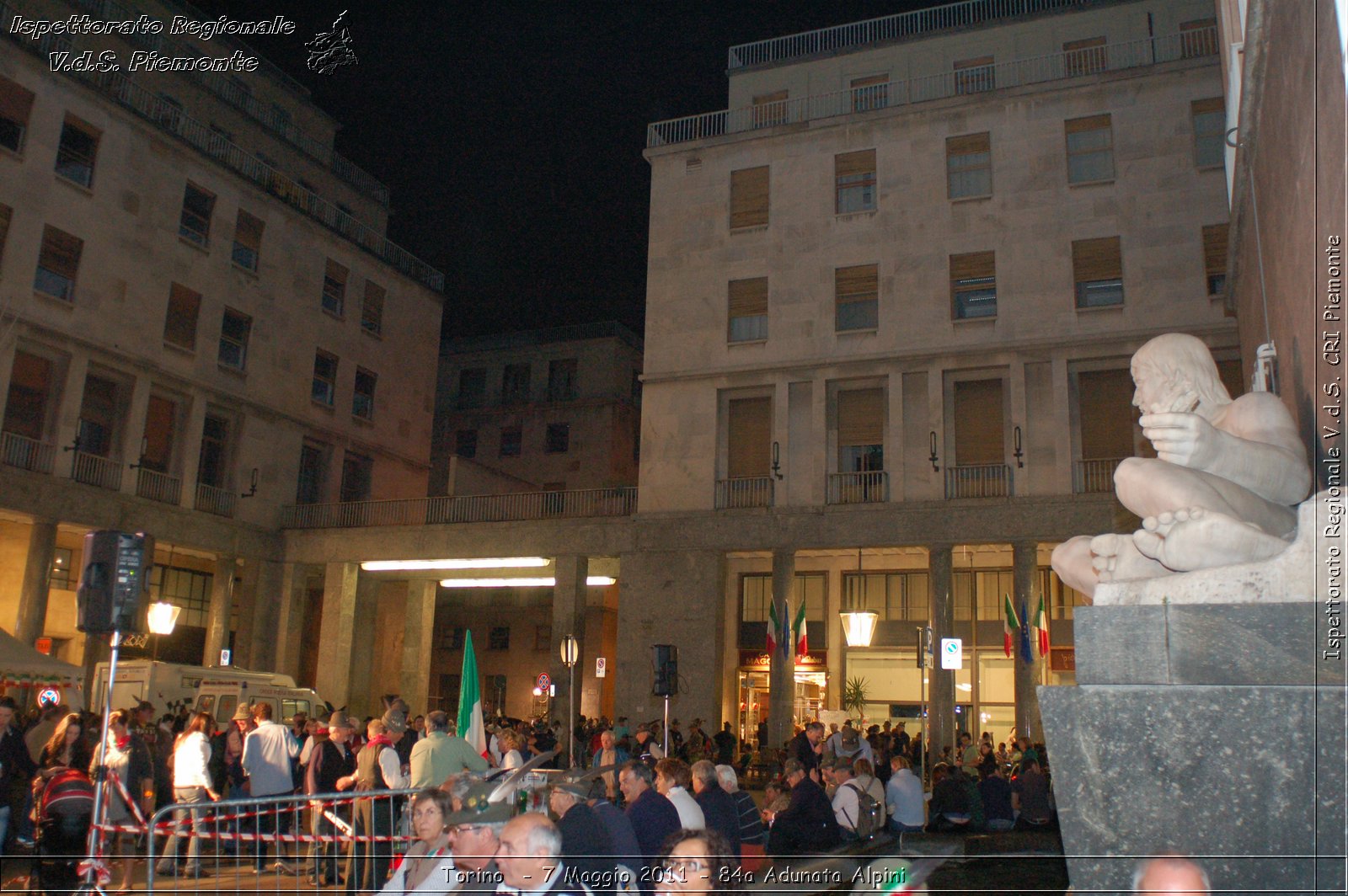 Torino  - 7 Maggio 2011 - 84a Adunata Nazionale Alpini -  Croce Rossa Italiana - Ispettorato Regionale Volontari del Soccorso Piemonte