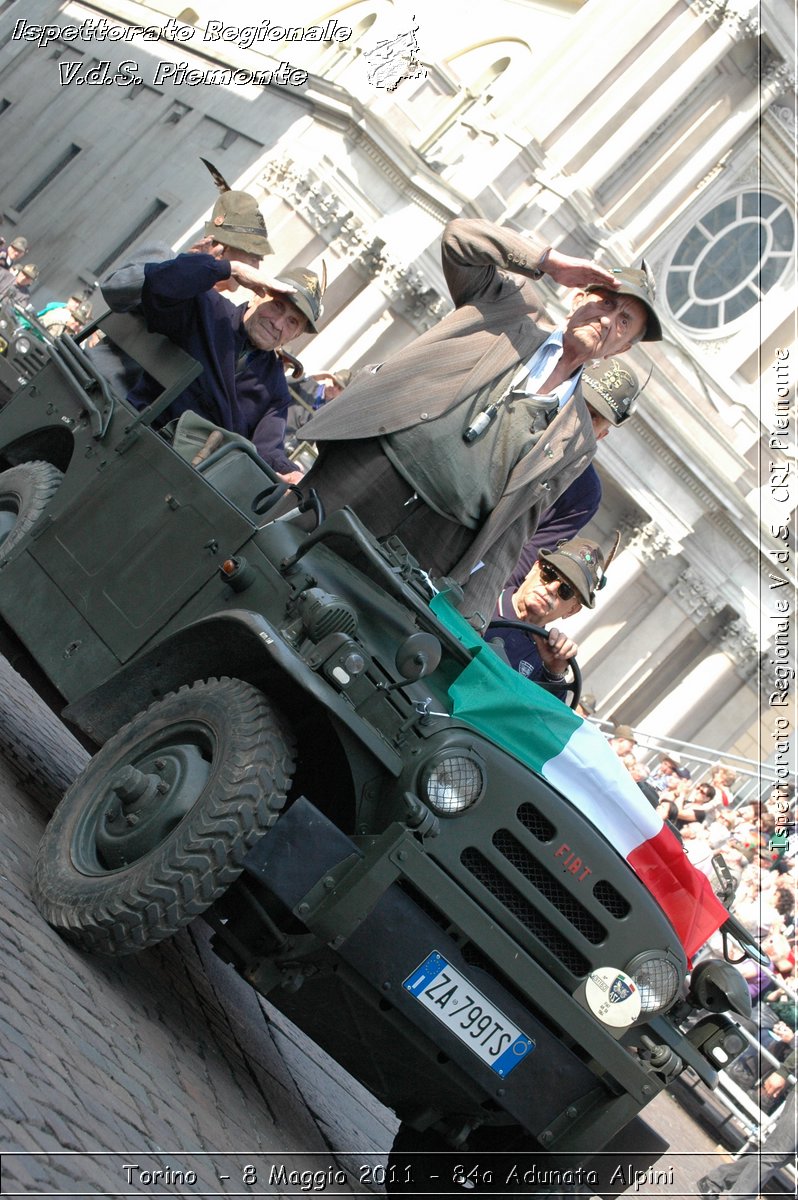 Torino  - 8 Maggio 2011 - 84a Adunata Nazionale Alpini -  Croce Rossa Italiana - Ispettorato Regionale Volontari del Soccorso Piemonte