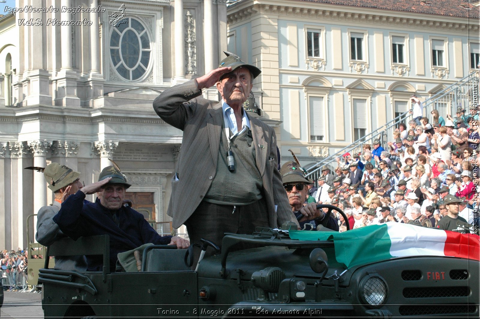 Torino  - 8 Maggio 2011 - 84a Adunata Nazionale Alpini -  Croce Rossa Italiana - Ispettorato Regionale Volontari del Soccorso Piemonte