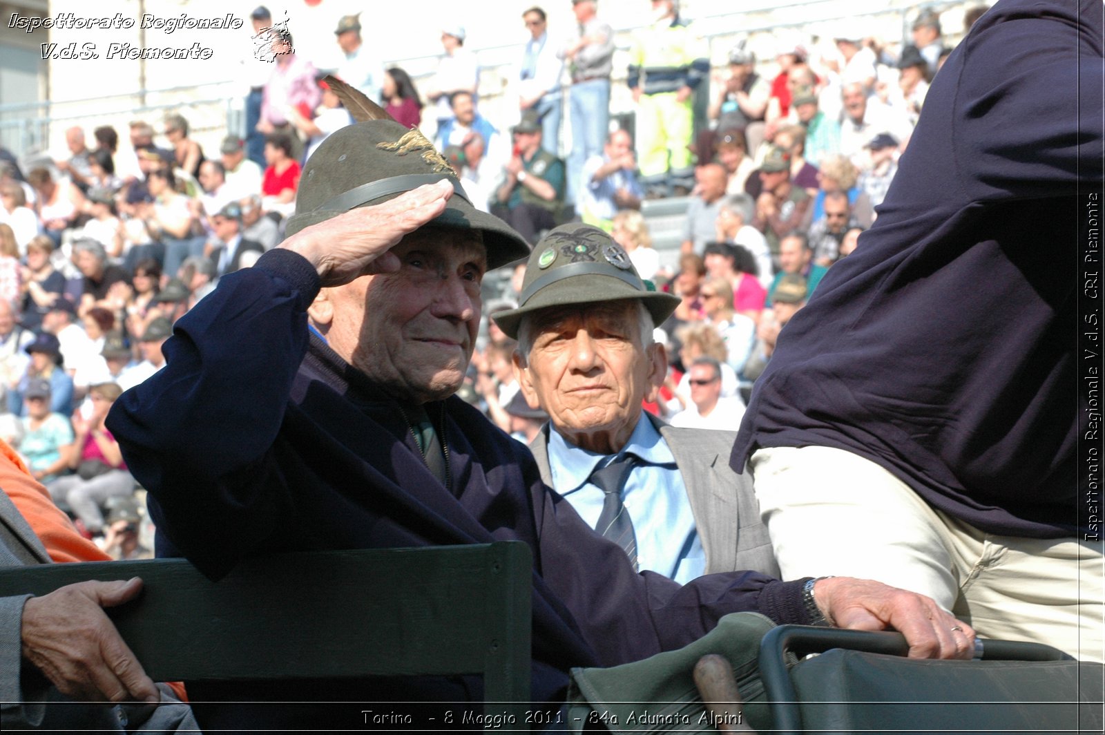 Torino  - 8 Maggio 2011 - 84a Adunata Nazionale Alpini -  Croce Rossa Italiana - Ispettorato Regionale Volontari del Soccorso Piemonte