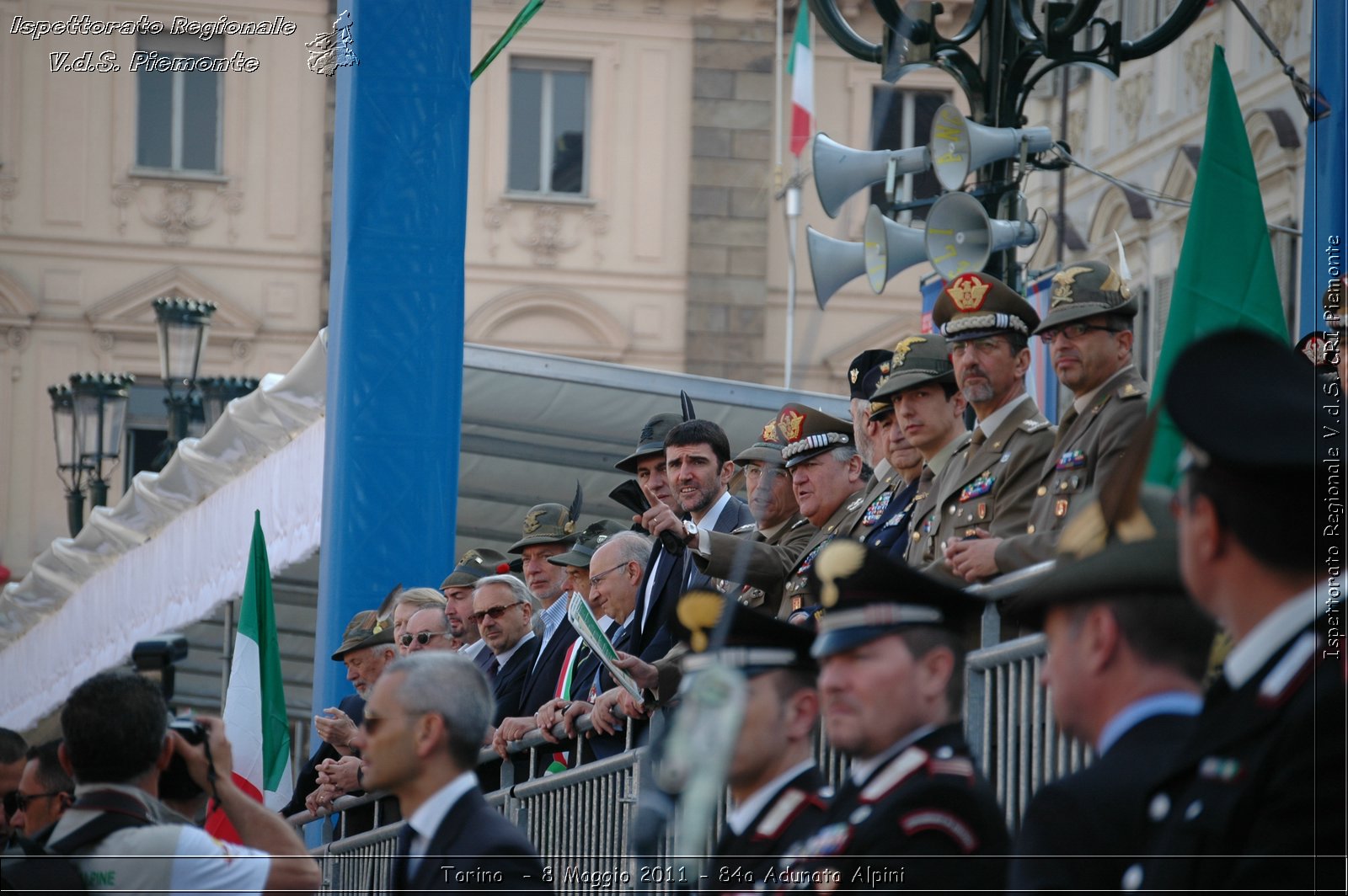 Torino  - 8 Maggio 2011 - 84a Adunata Nazionale Alpini -  Croce Rossa Italiana - Ispettorato Regionale Volontari del Soccorso Piemonte