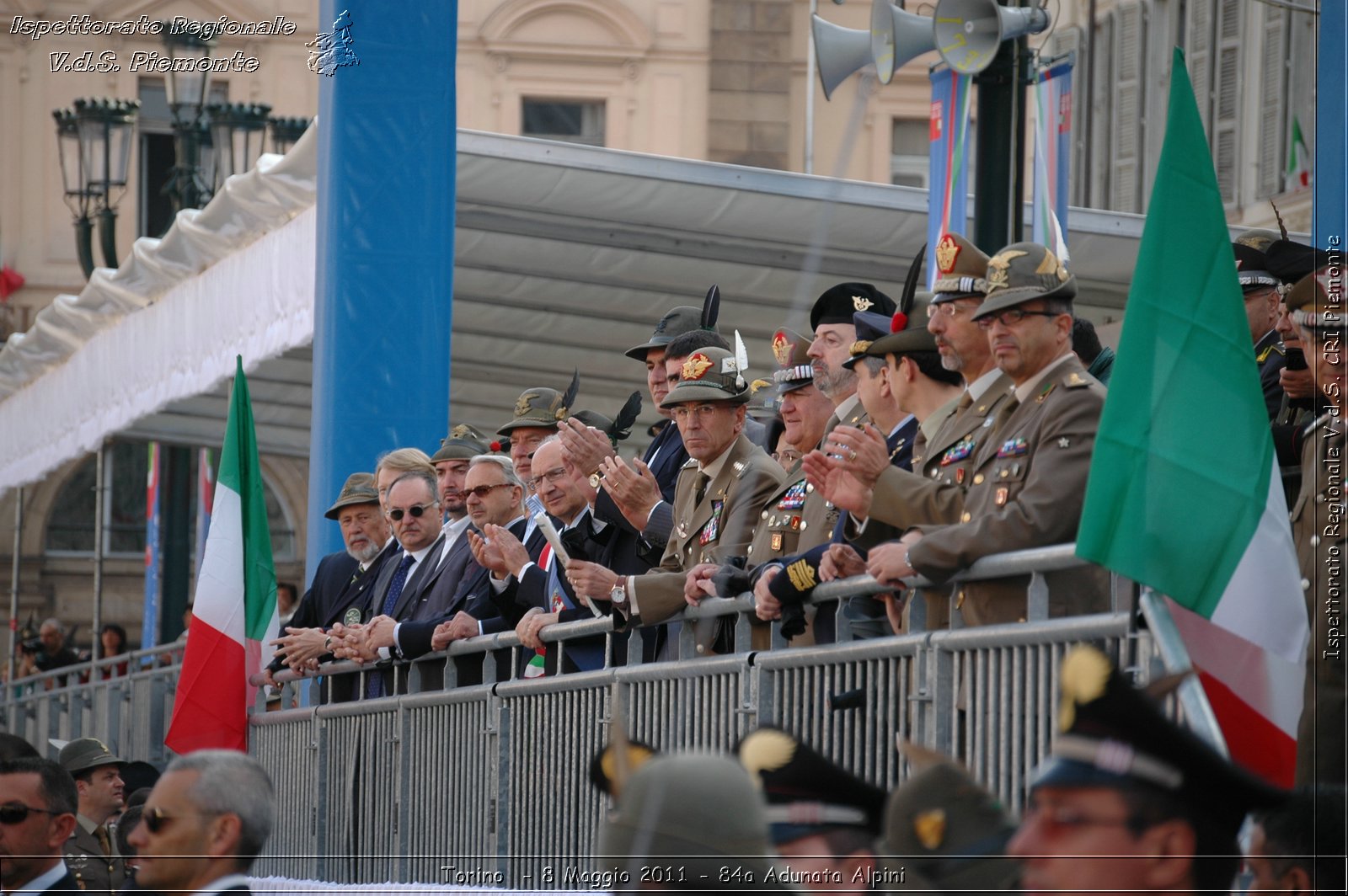 Torino  - 8 Maggio 2011 - 84a Adunata Nazionale Alpini -  Croce Rossa Italiana - Ispettorato Regionale Volontari del Soccorso Piemonte