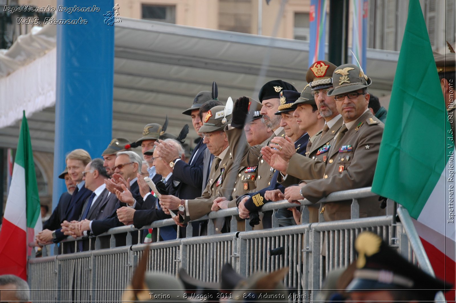 Torino  - 8 Maggio 2011 - 84a Adunata Nazionale Alpini -  Croce Rossa Italiana - Ispettorato Regionale Volontari del Soccorso Piemonte