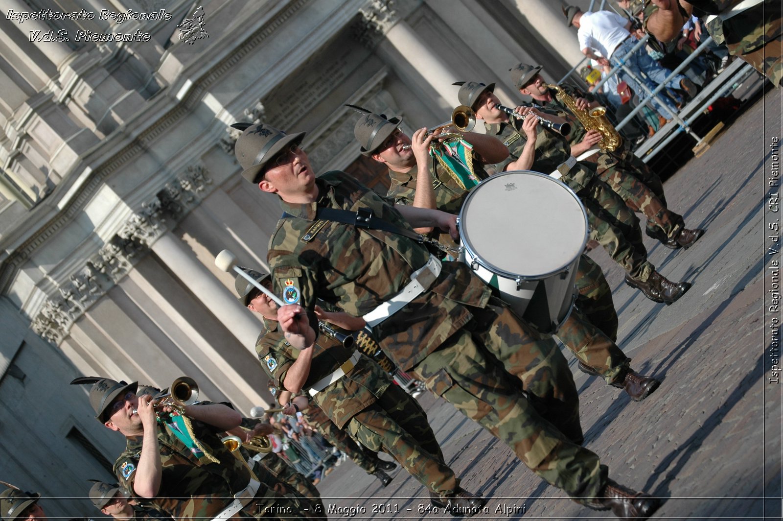 Torino  - 8 Maggio 2011 - 84a Adunata Nazionale Alpini -  Croce Rossa Italiana - Ispettorato Regionale Volontari del Soccorso Piemonte
