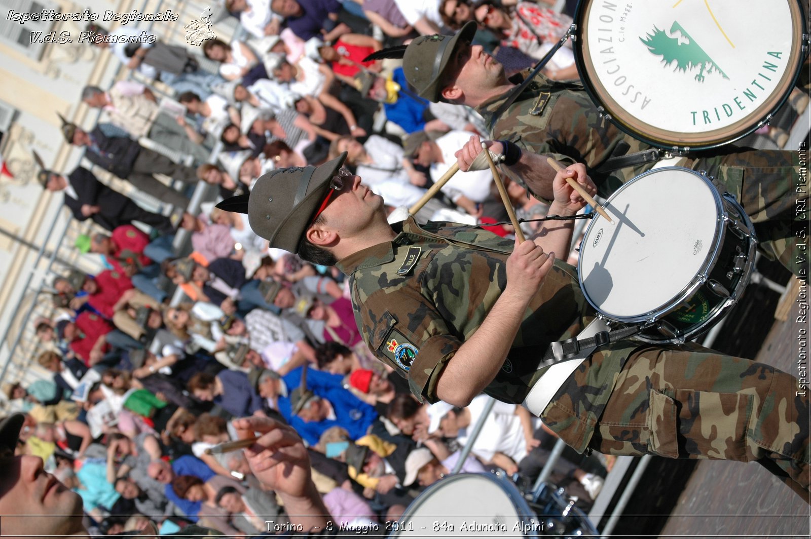 Torino  - 8 Maggio 2011 - 84a Adunata Nazionale Alpini -  Croce Rossa Italiana - Ispettorato Regionale Volontari del Soccorso Piemonte