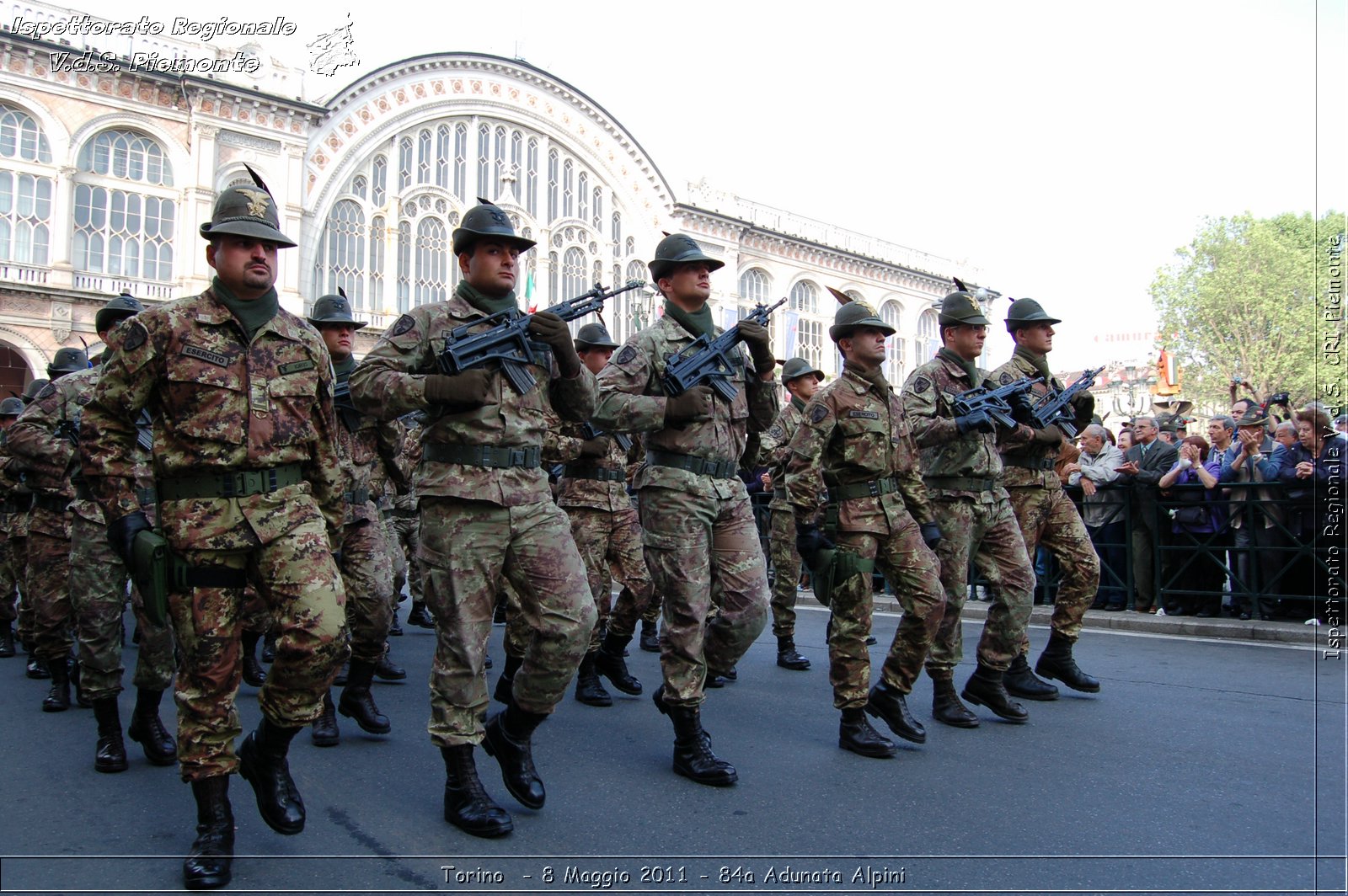 Torino  - 8 Maggio 2011 - 84a Adunata Nazionale Alpini -  Croce Rossa Italiana - Ispettorato Regionale Volontari del Soccorso Piemonte