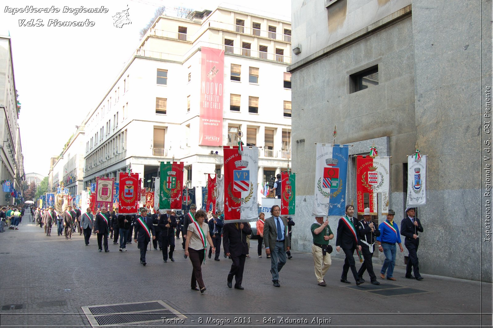 Torino  - 8 Maggio 2011 - 84a Adunata Nazionale Alpini -  Croce Rossa Italiana - Ispettorato Regionale Volontari del Soccorso Piemonte