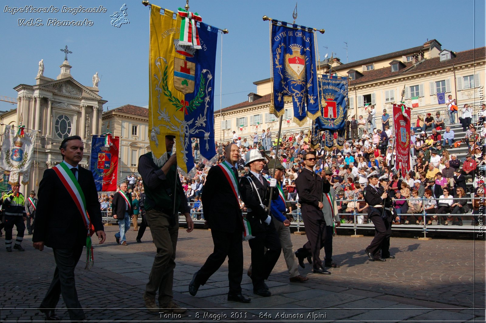 Torino  - 8 Maggio 2011 - 84a Adunata Nazionale Alpini -  Croce Rossa Italiana - Ispettorato Regionale Volontari del Soccorso Piemonte