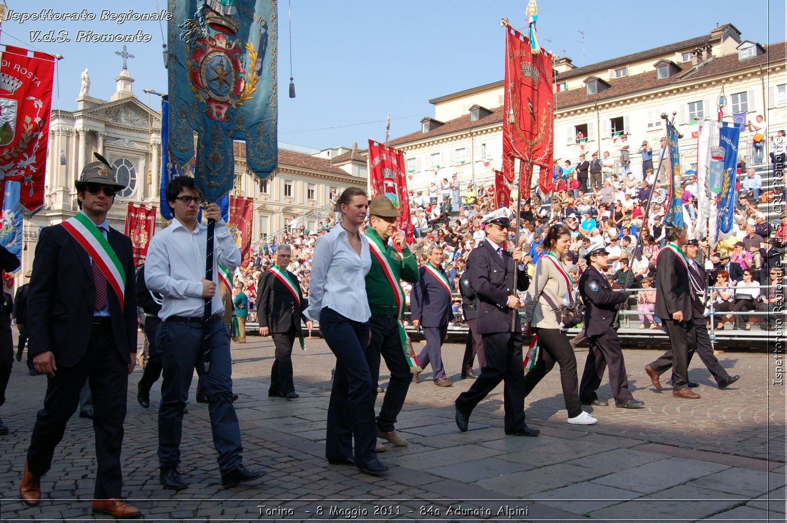 Torino  - 8 Maggio 2011 - 84a Adunata Nazionale Alpini -  Croce Rossa Italiana - Ispettorato Regionale Volontari del Soccorso Piemonte