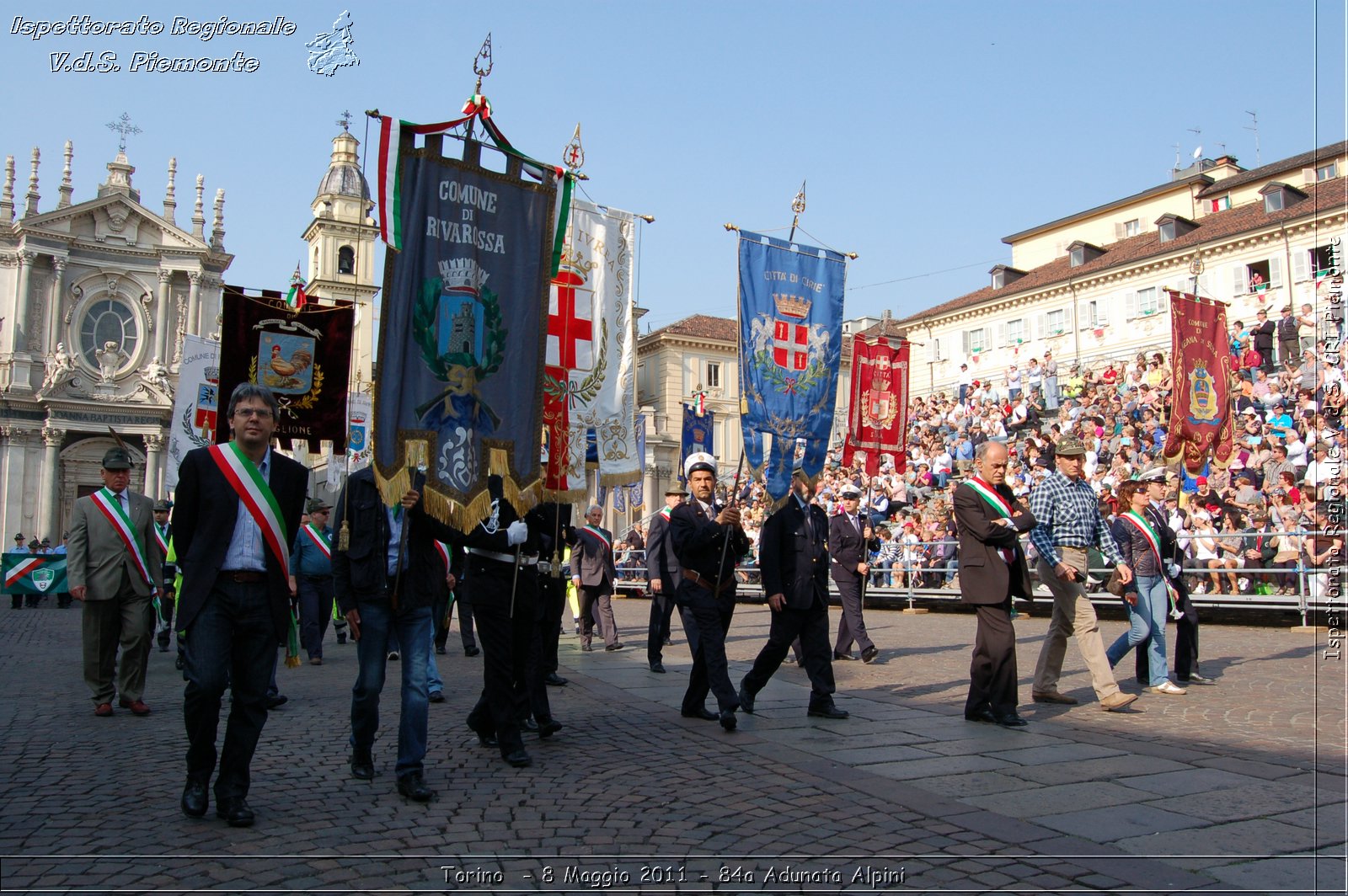Torino  - 8 Maggio 2011 - 84a Adunata Nazionale Alpini -  Croce Rossa Italiana - Ispettorato Regionale Volontari del Soccorso Piemonte