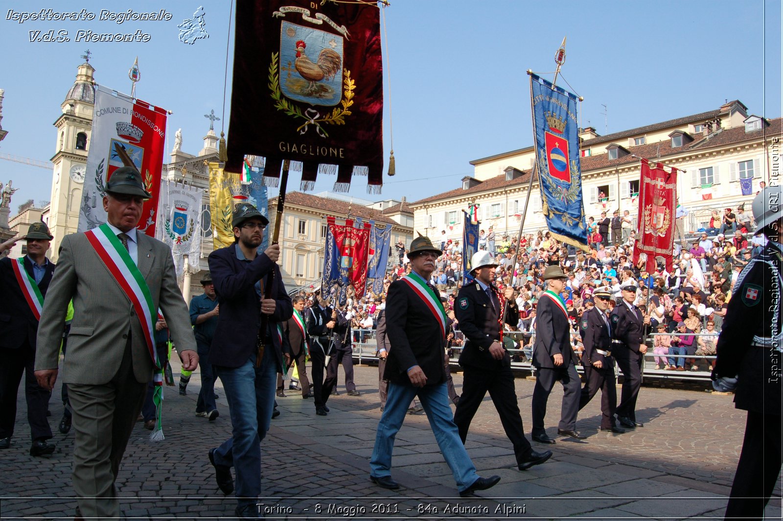 Torino  - 8 Maggio 2011 - 84a Adunata Nazionale Alpini -  Croce Rossa Italiana - Ispettorato Regionale Volontari del Soccorso Piemonte