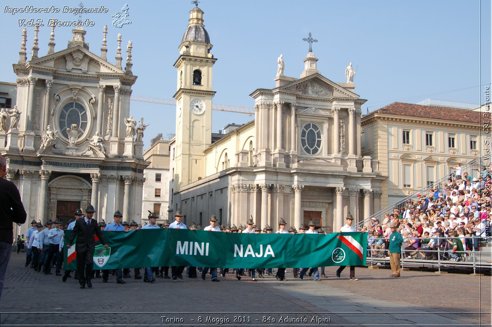 Torino  - 8 Maggio 2011 - 84a Adunata Nazionale Alpini -  Croce Rossa Italiana - Ispettorato Regionale Volontari del Soccorso Piemonte