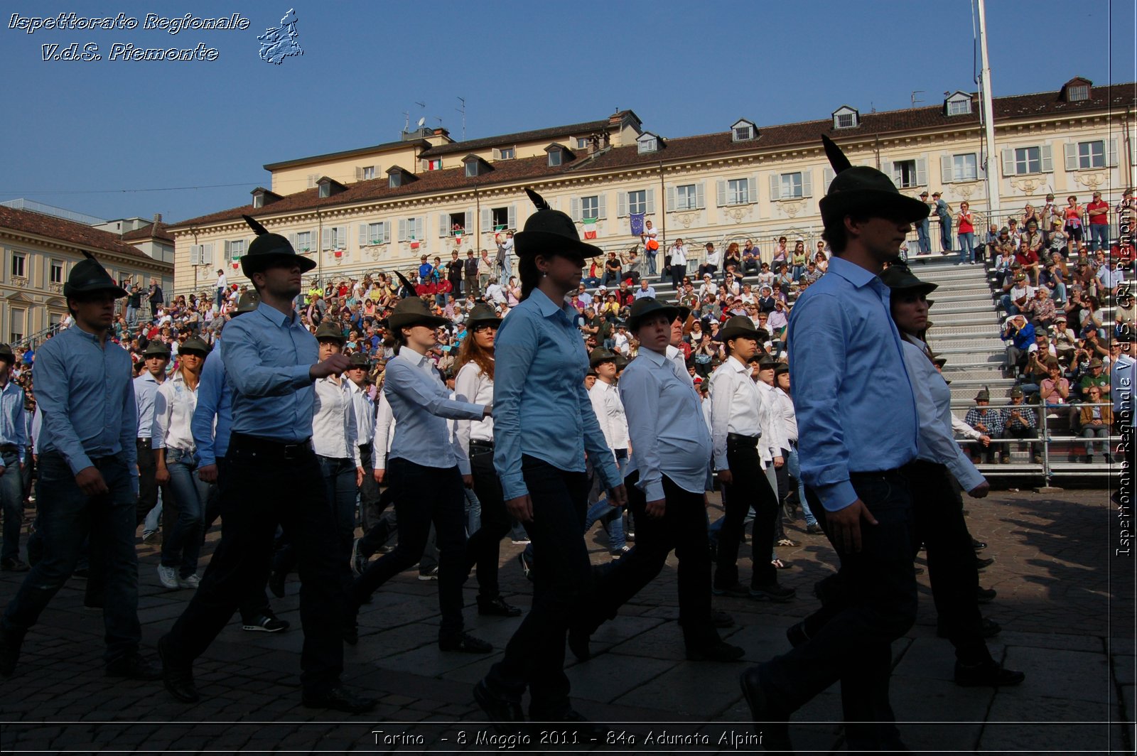 Torino  - 8 Maggio 2011 - 84a Adunata Nazionale Alpini -  Croce Rossa Italiana - Ispettorato Regionale Volontari del Soccorso Piemonte