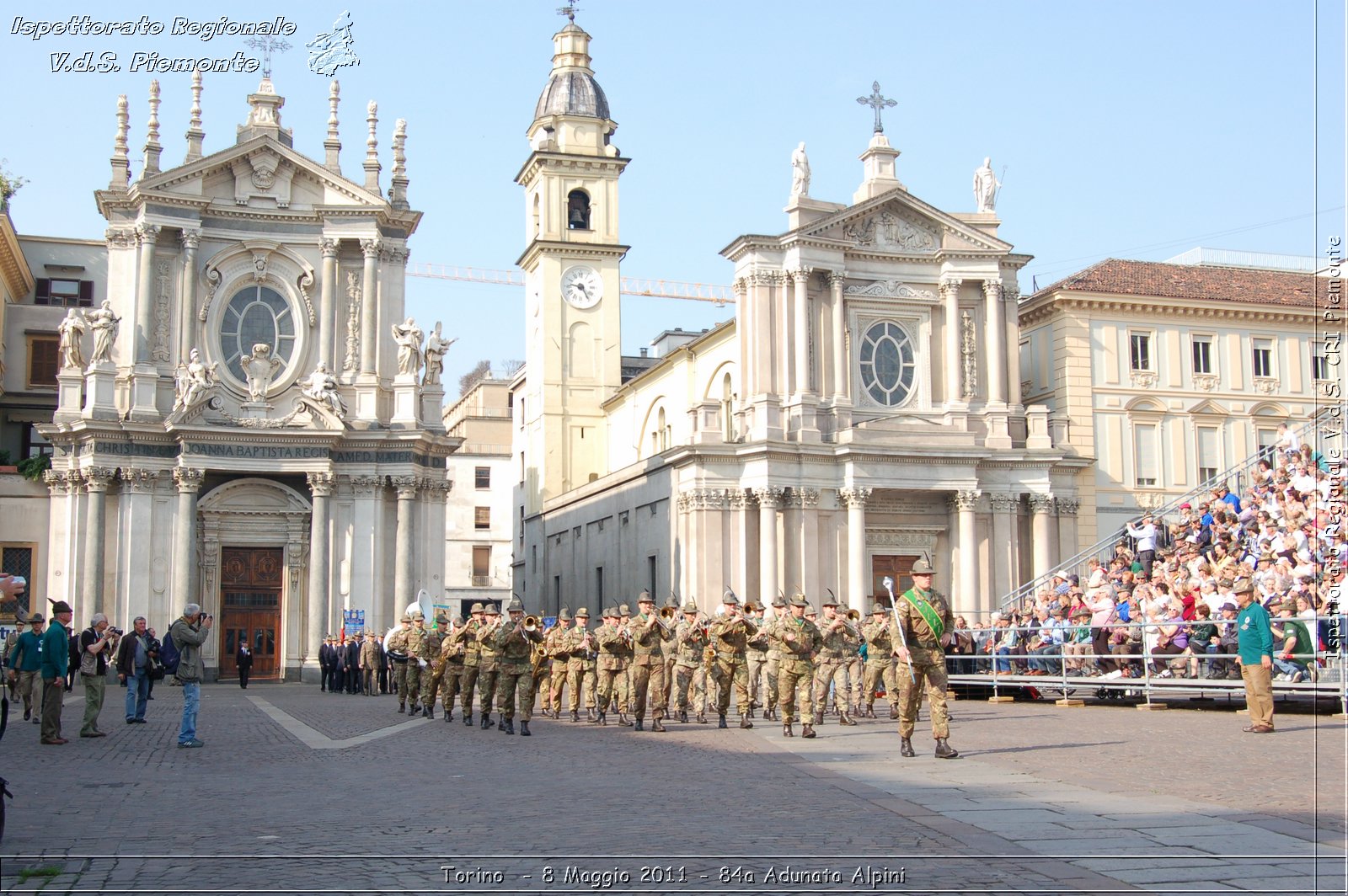 Torino  - 8 Maggio 2011 - 84a Adunata Nazionale Alpini -  Croce Rossa Italiana - Ispettorato Regionale Volontari del Soccorso Piemonte