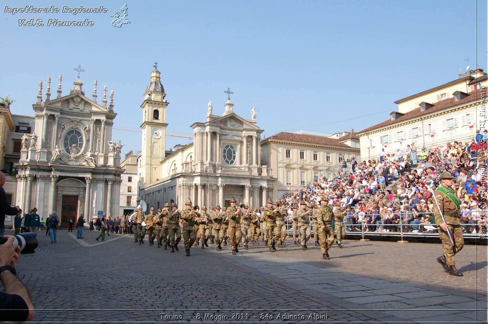 Torino  - 8 Maggio 2011 - 84a Adunata Nazionale Alpini -  Croce Rossa Italiana - Ispettorato Regionale Volontari del Soccorso Piemonte