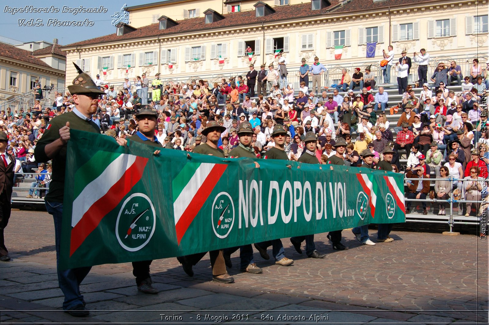 Torino  - 8 Maggio 2011 - 84a Adunata Nazionale Alpini -  Croce Rossa Italiana - Ispettorato Regionale Volontari del Soccorso Piemonte