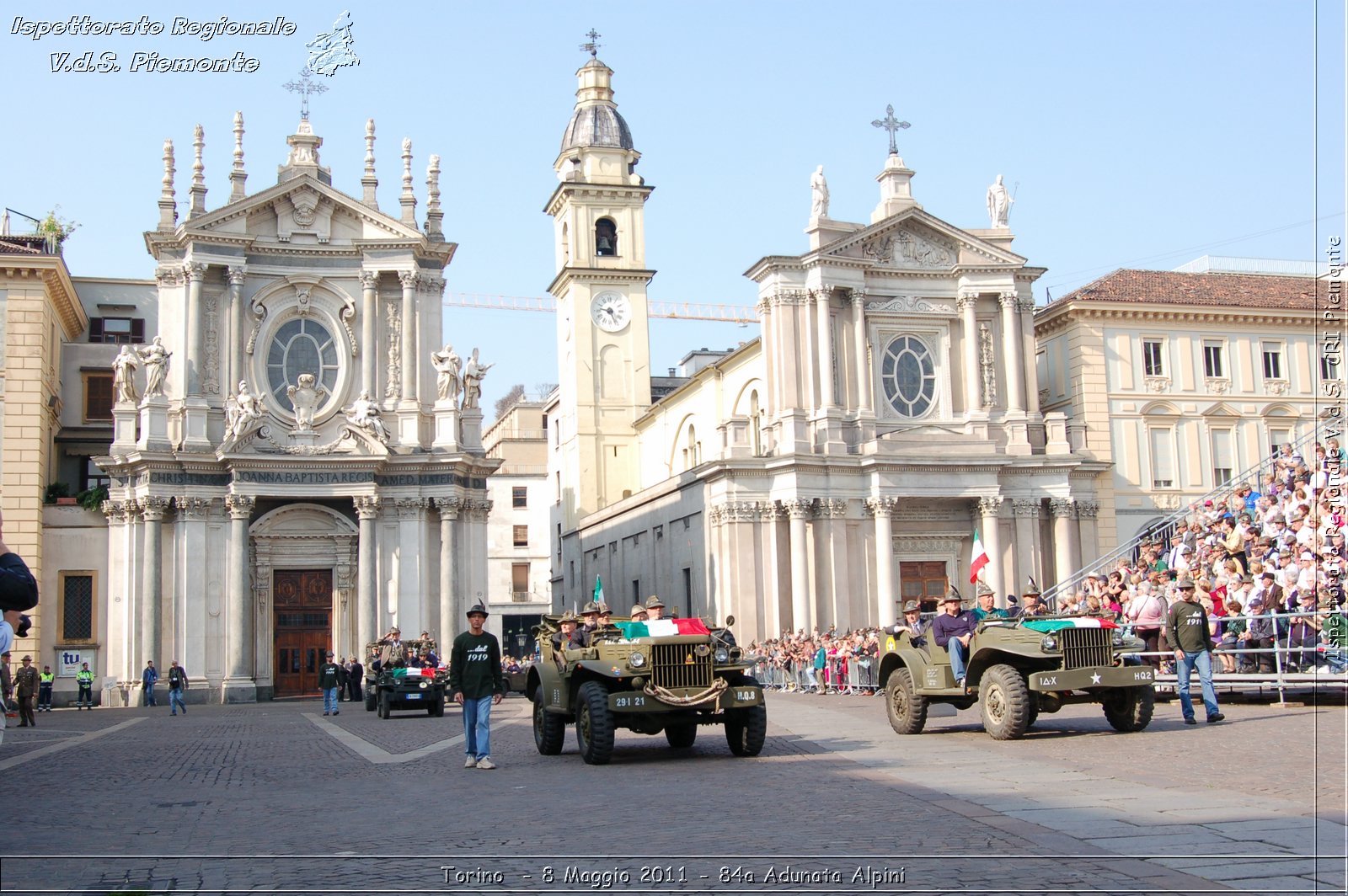 Torino  - 8 Maggio 2011 - 84a Adunata Nazionale Alpini -  Croce Rossa Italiana - Ispettorato Regionale Volontari del Soccorso Piemonte