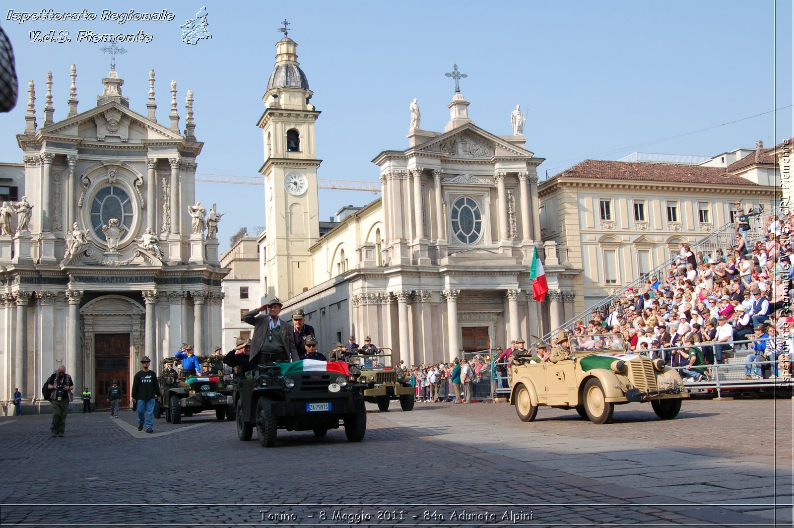 Torino  - 8 Maggio 2011 - 84a Adunata Nazionale Alpini -  Croce Rossa Italiana - Ispettorato Regionale Volontari del Soccorso Piemonte