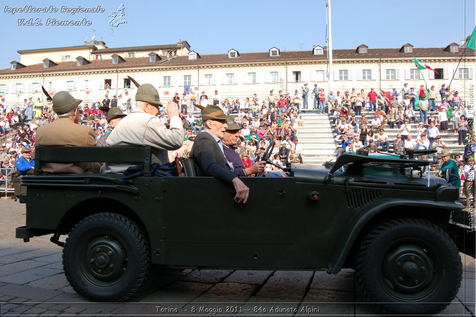 Torino  - 8 Maggio 2011 - 84a Adunata Nazionale Alpini -  Croce Rossa Italiana - Ispettorato Regionale Volontari del Soccorso Piemonte