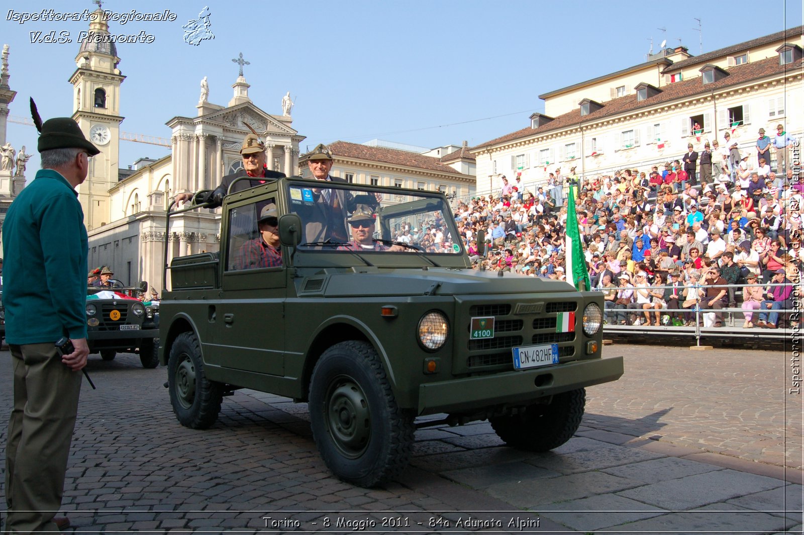 Torino  - 8 Maggio 2011 - 84a Adunata Nazionale Alpini -  Croce Rossa Italiana - Ispettorato Regionale Volontari del Soccorso Piemonte