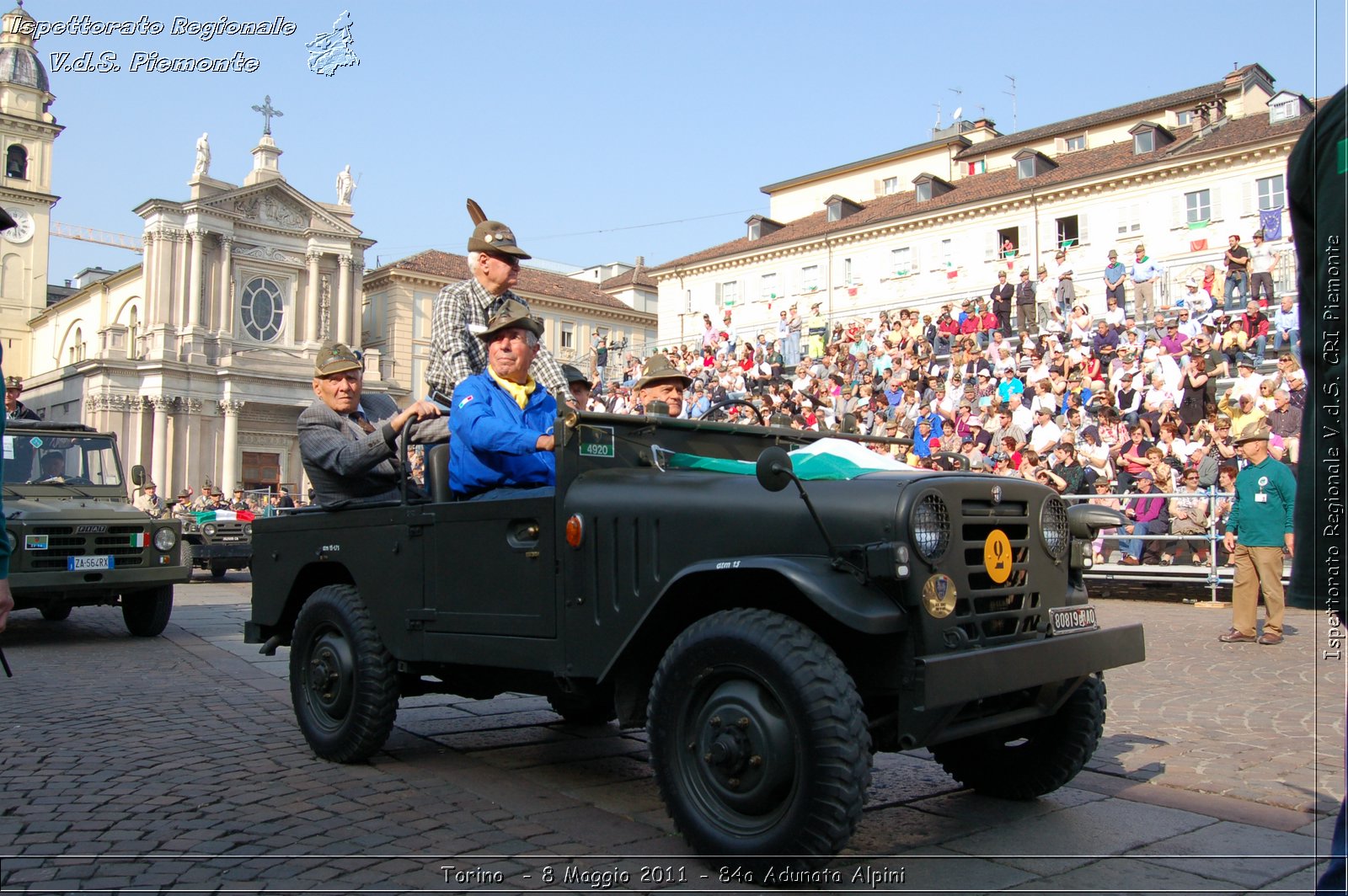 Torino  - 8 Maggio 2011 - 84a Adunata Nazionale Alpini -  Croce Rossa Italiana - Ispettorato Regionale Volontari del Soccorso Piemonte