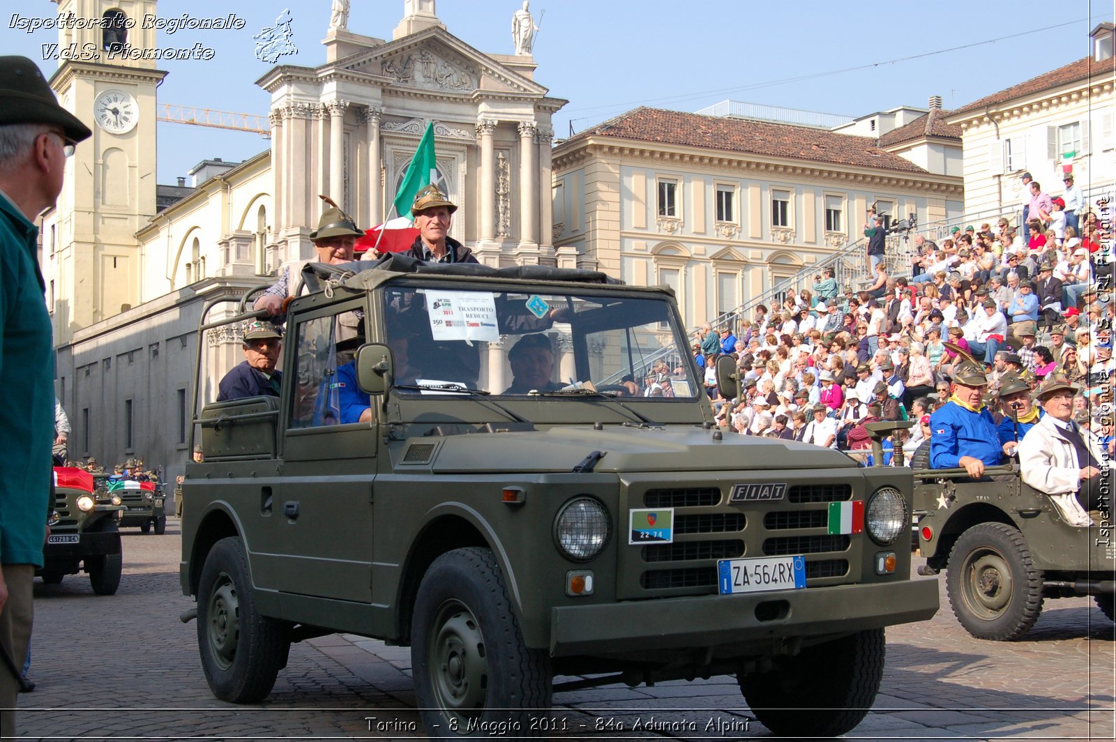 Torino  - 8 Maggio 2011 - 84a Adunata Nazionale Alpini -  Croce Rossa Italiana - Ispettorato Regionale Volontari del Soccorso Piemonte