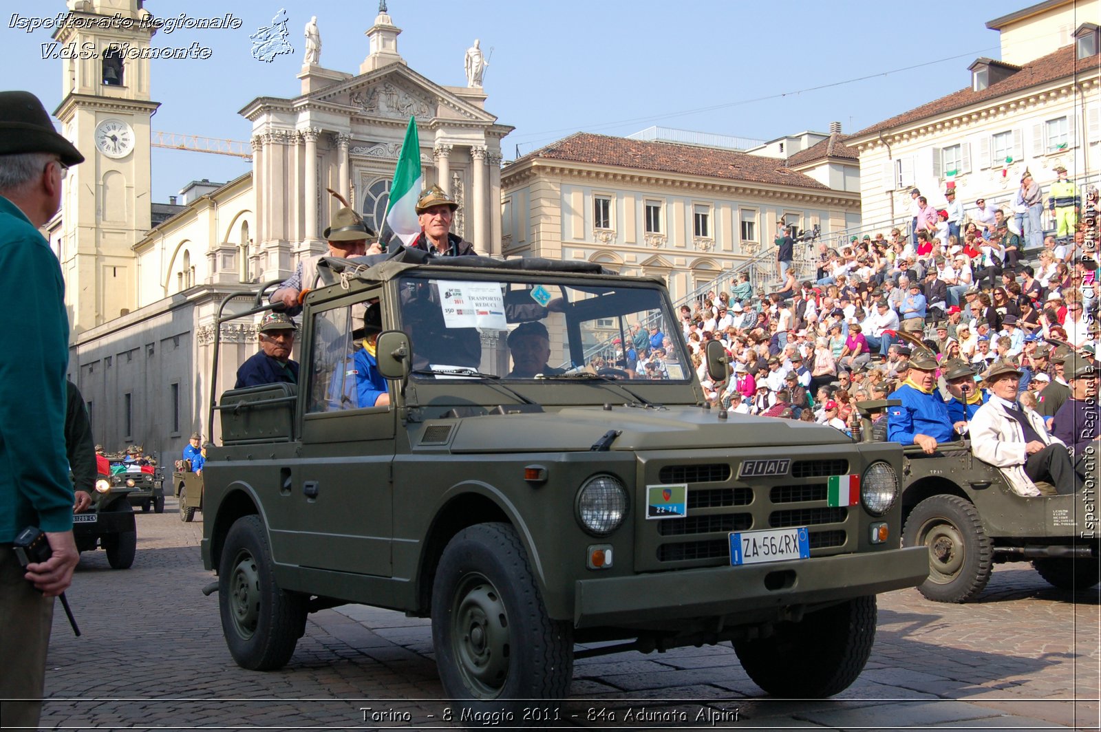 Torino  - 8 Maggio 2011 - 84a Adunata Nazionale Alpini -  Croce Rossa Italiana - Ispettorato Regionale Volontari del Soccorso Piemonte