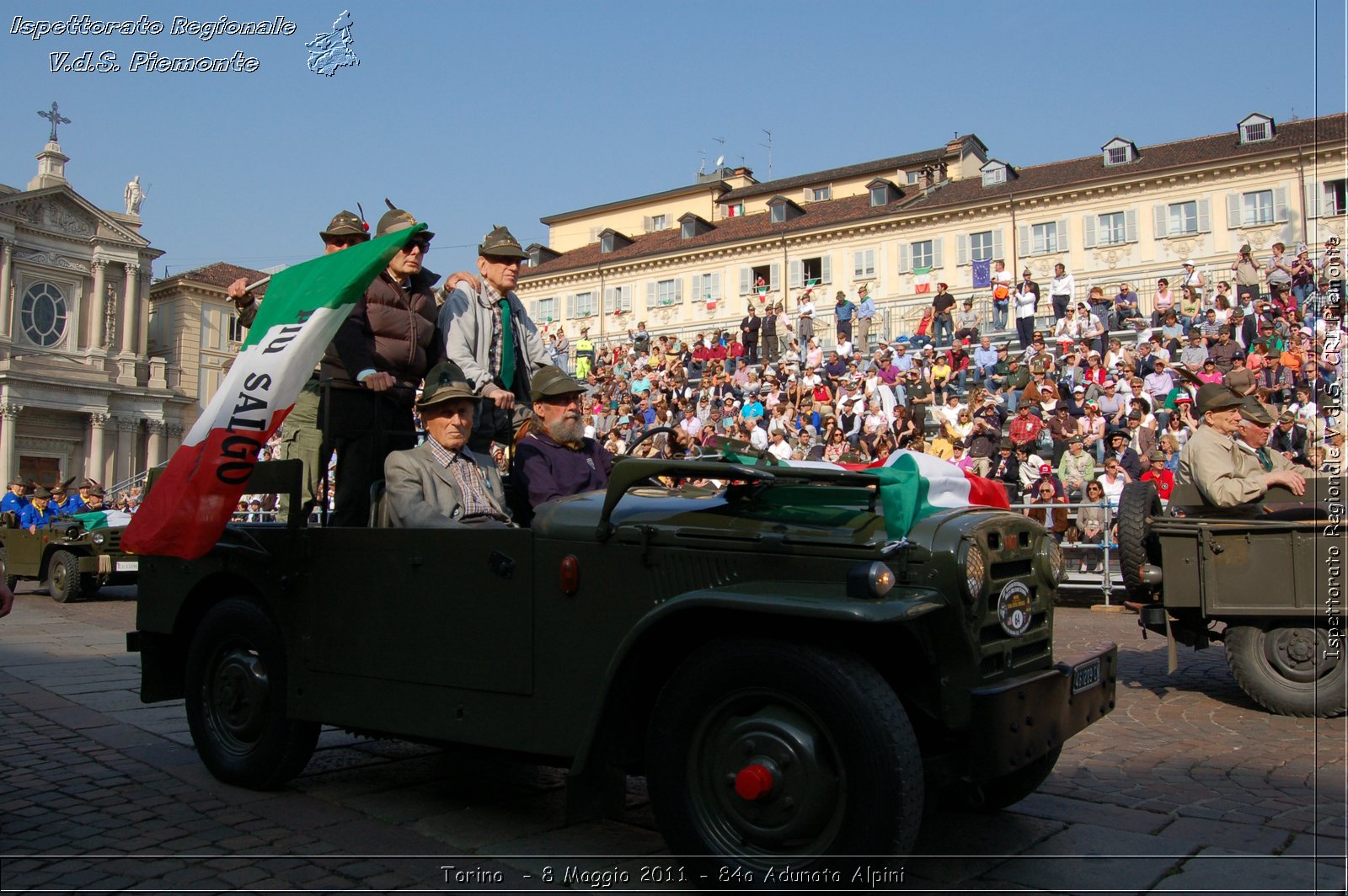 Torino  - 8 Maggio 2011 - 84a Adunata Nazionale Alpini -  Croce Rossa Italiana - Ispettorato Regionale Volontari del Soccorso Piemonte