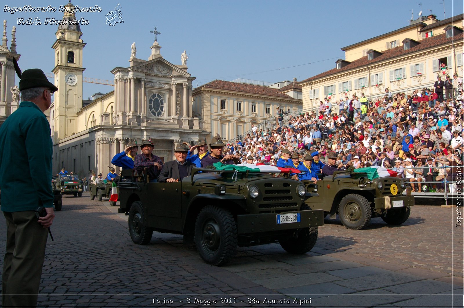 Torino  - 8 Maggio 2011 - 84a Adunata Nazionale Alpini -  Croce Rossa Italiana - Ispettorato Regionale Volontari del Soccorso Piemonte