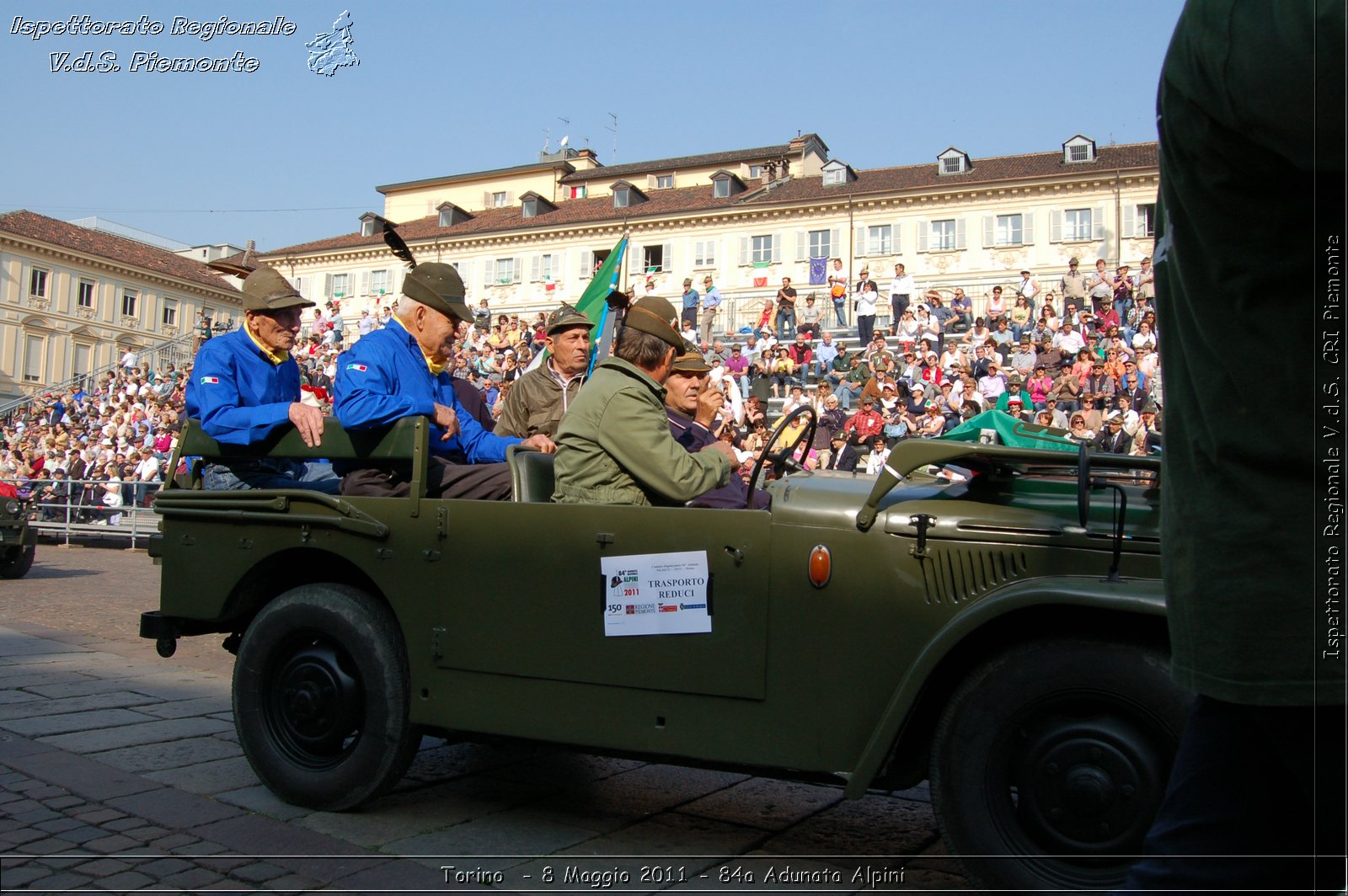 Torino  - 8 Maggio 2011 - 84a Adunata Nazionale Alpini -  Croce Rossa Italiana - Ispettorato Regionale Volontari del Soccorso Piemonte