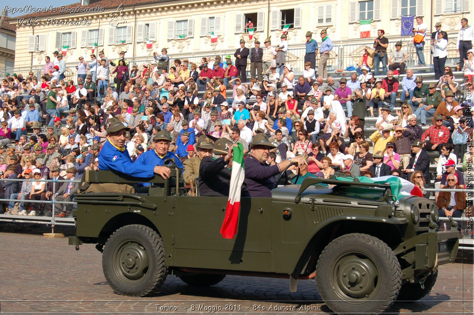 Torino  - 8 Maggio 2011 - 84a Adunata Nazionale Alpini -  Croce Rossa Italiana - Ispettorato Regionale Volontari del Soccorso Piemonte