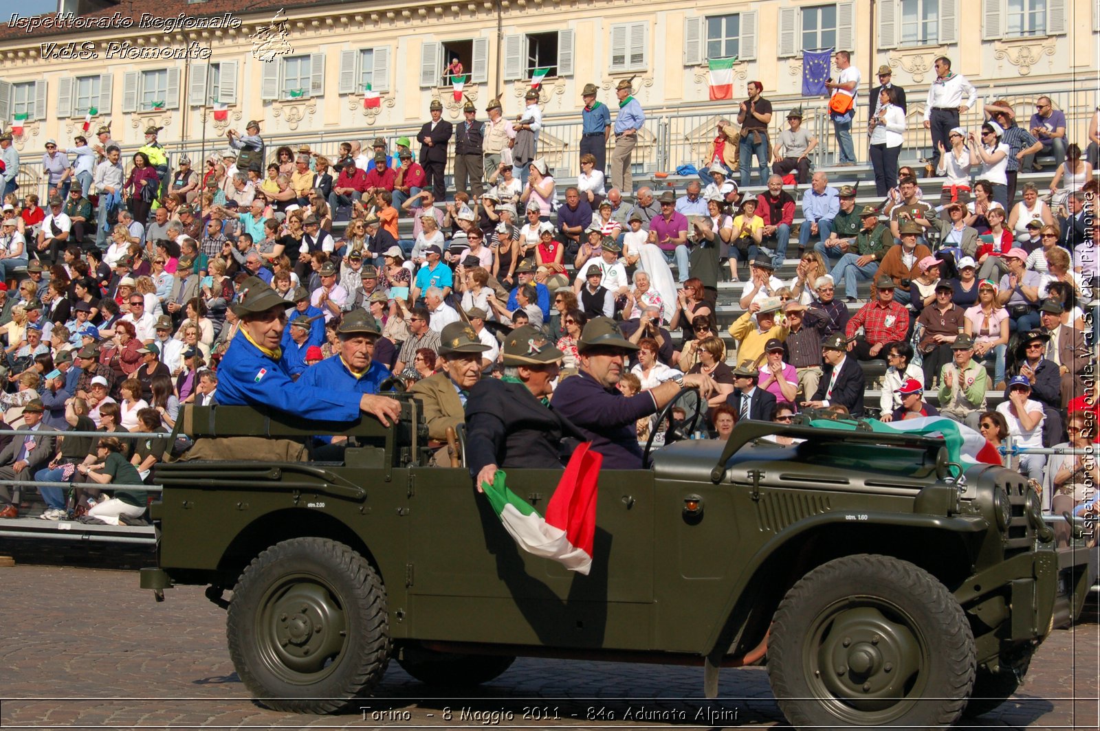 Torino  - 8 Maggio 2011 - 84a Adunata Nazionale Alpini -  Croce Rossa Italiana - Ispettorato Regionale Volontari del Soccorso Piemonte