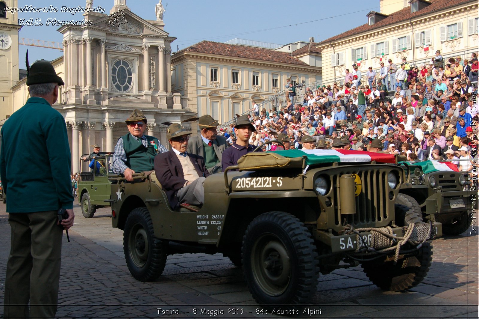 Torino  - 8 Maggio 2011 - 84a Adunata Nazionale Alpini -  Croce Rossa Italiana - Ispettorato Regionale Volontari del Soccorso Piemonte