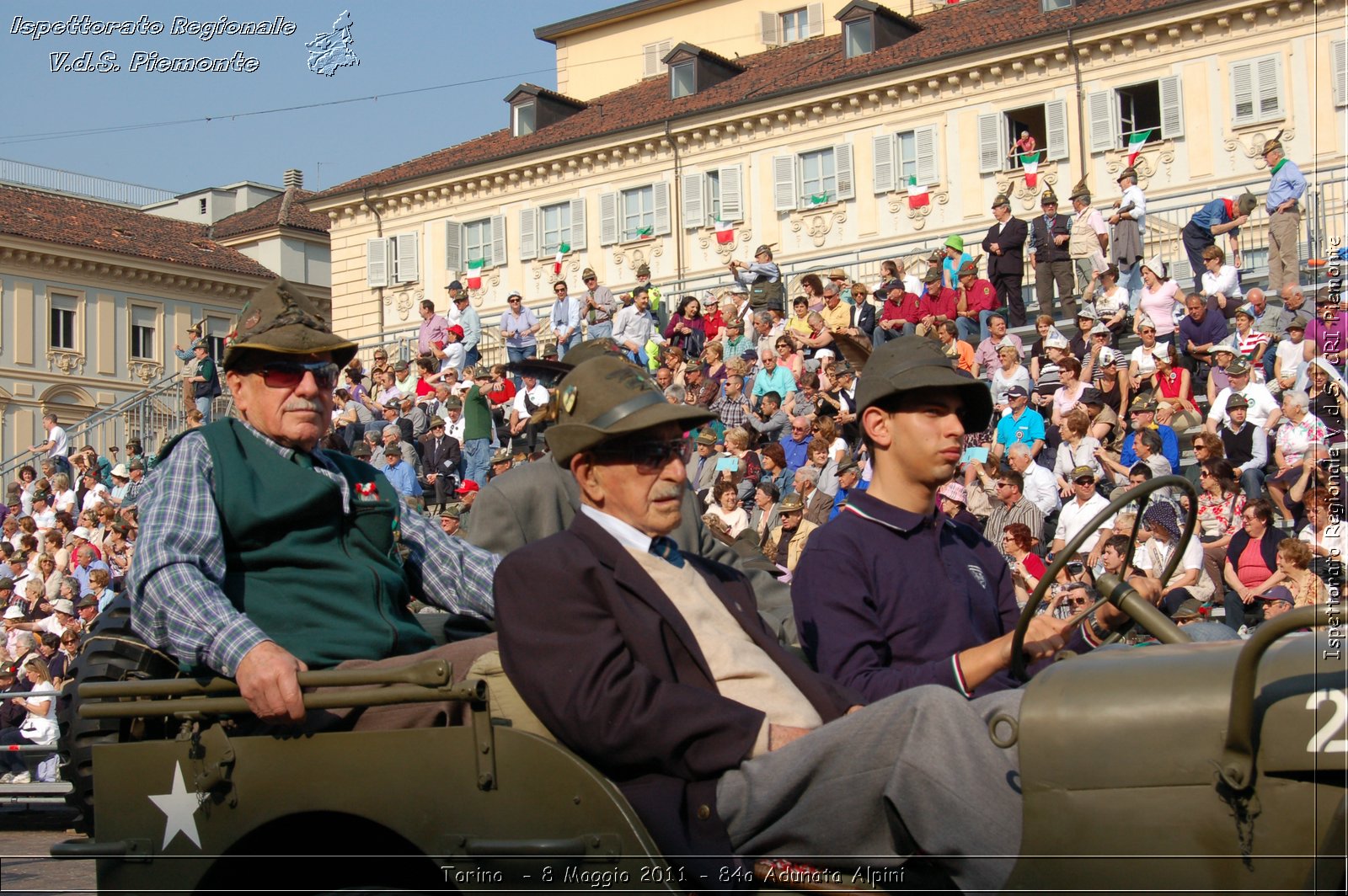 Torino  - 8 Maggio 2011 - 84a Adunata Nazionale Alpini -  Croce Rossa Italiana - Ispettorato Regionale Volontari del Soccorso Piemonte
