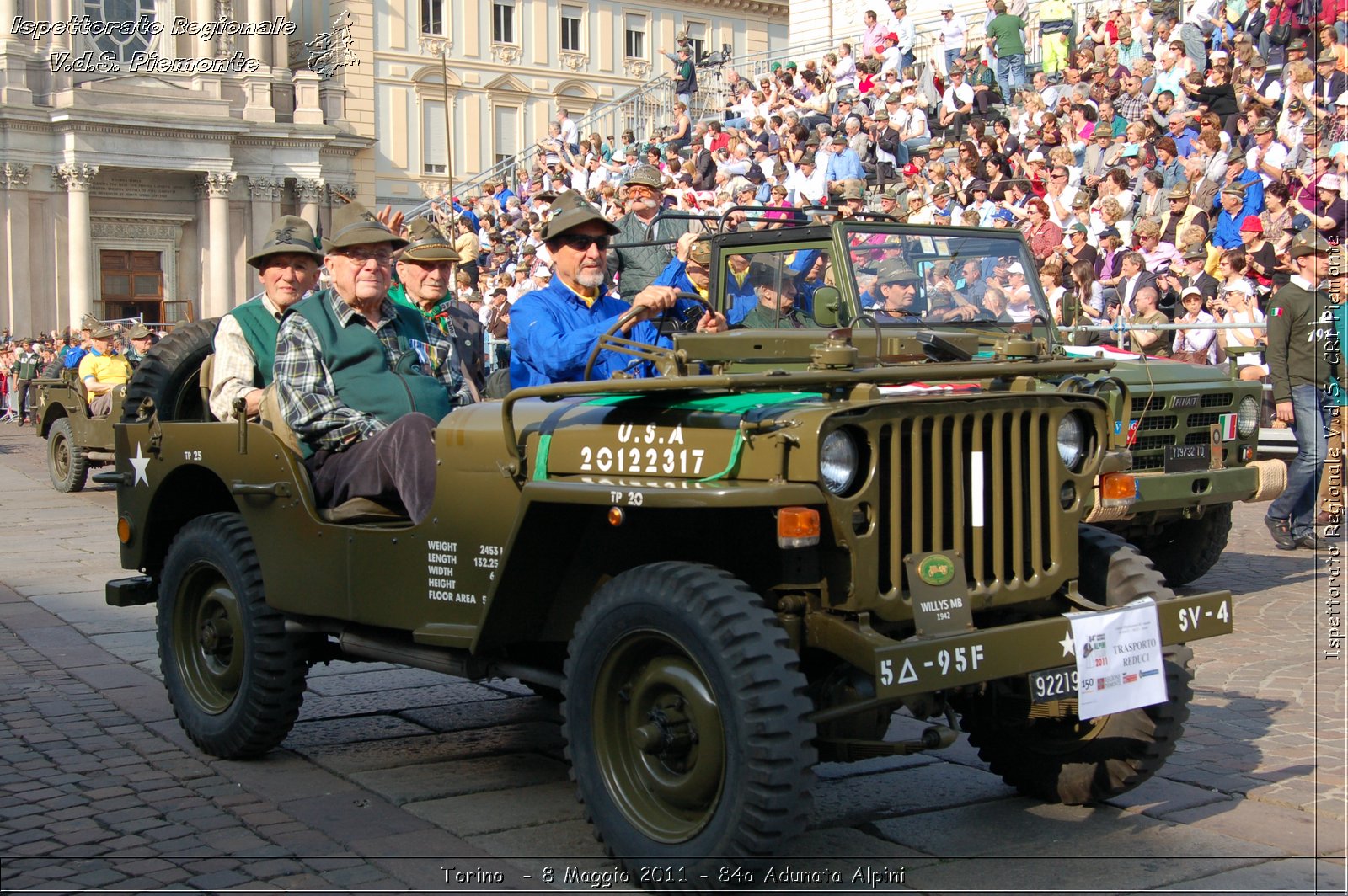 Torino  - 8 Maggio 2011 - 84a Adunata Nazionale Alpini -  Croce Rossa Italiana - Ispettorato Regionale Volontari del Soccorso Piemonte