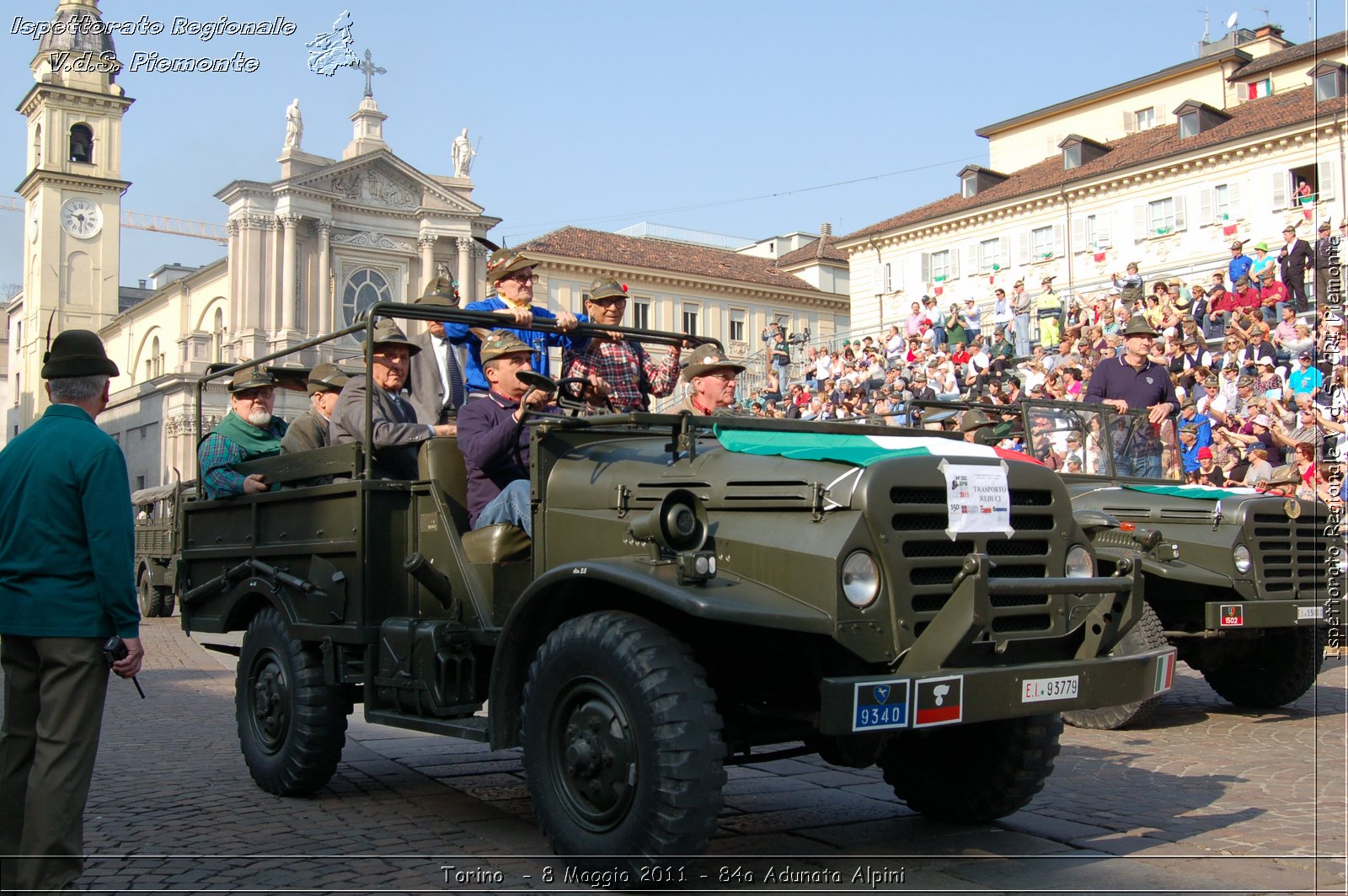 Torino  - 8 Maggio 2011 - 84a Adunata Nazionale Alpini -  Croce Rossa Italiana - Ispettorato Regionale Volontari del Soccorso Piemonte