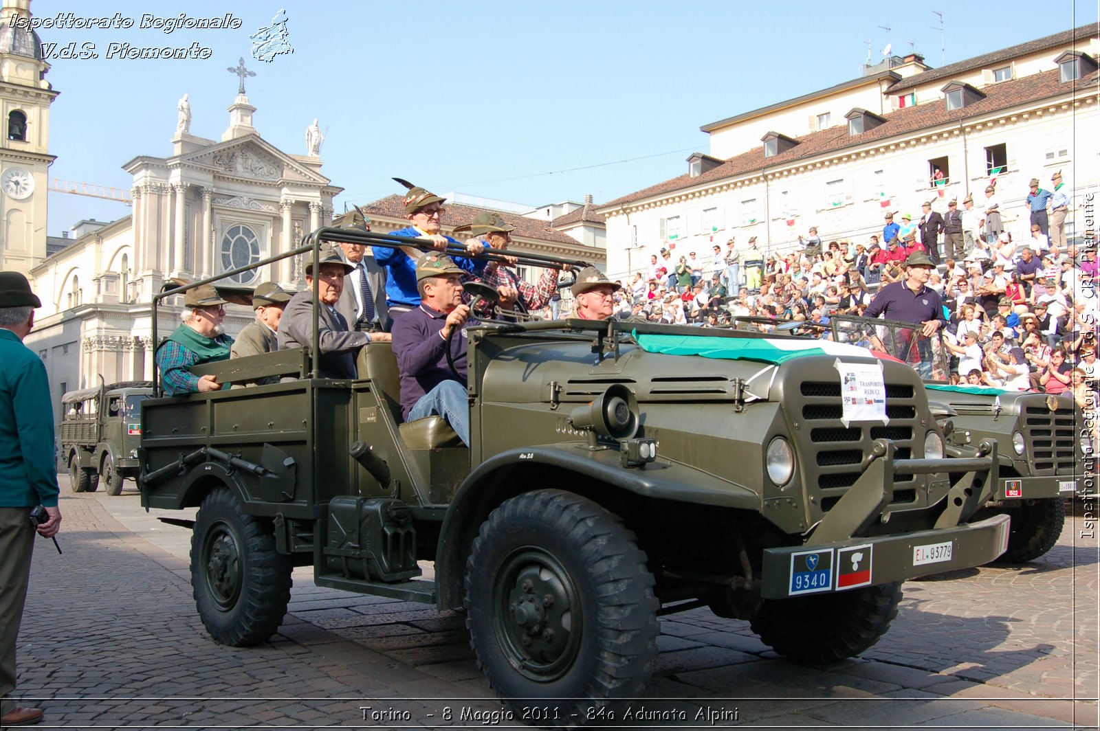 Torino  - 8 Maggio 2011 - 84a Adunata Nazionale Alpini -  Croce Rossa Italiana - Ispettorato Regionale Volontari del Soccorso Piemonte
