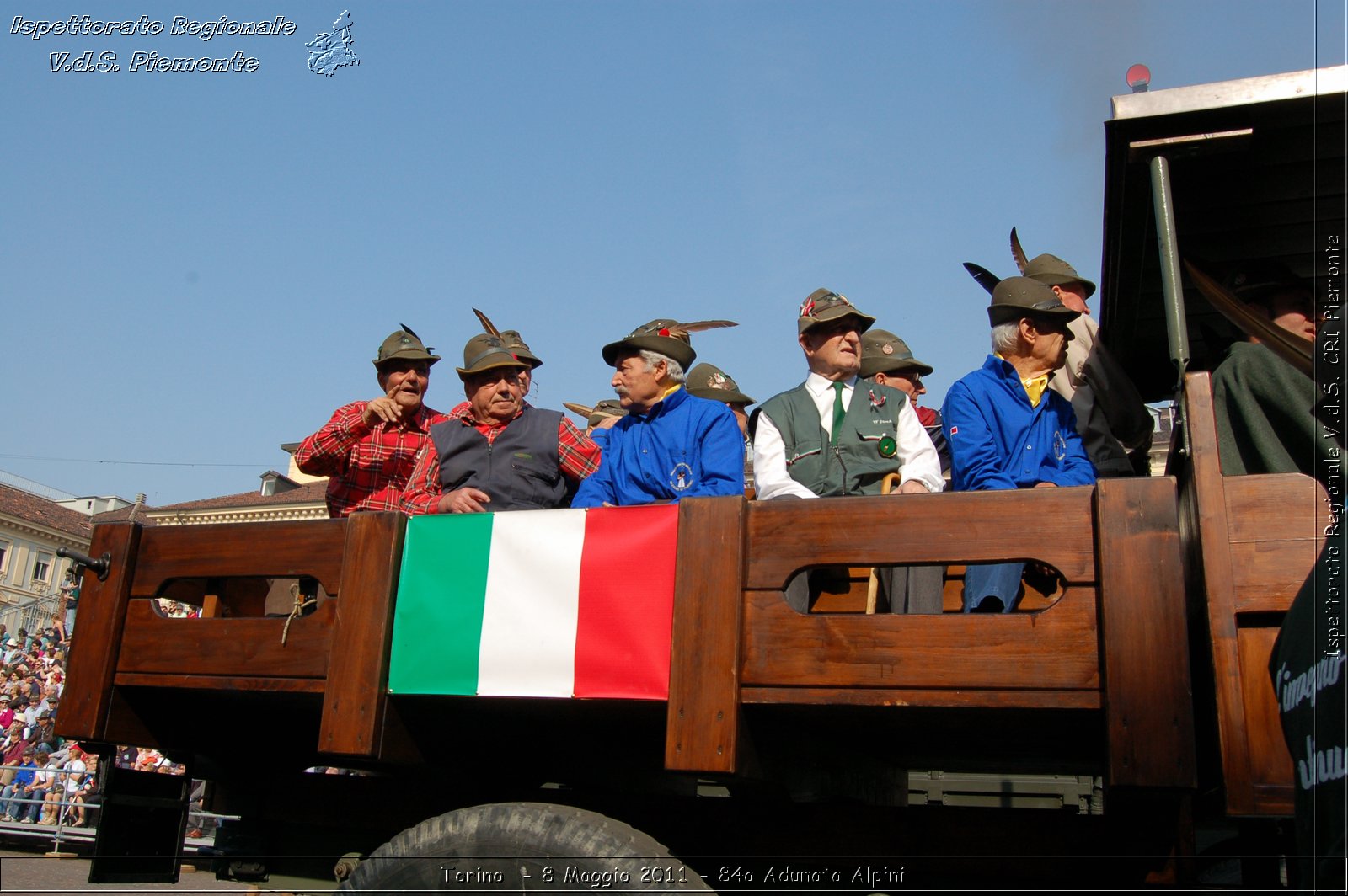 Torino  - 8 Maggio 2011 - 84a Adunata Nazionale Alpini -  Croce Rossa Italiana - Ispettorato Regionale Volontari del Soccorso Piemonte