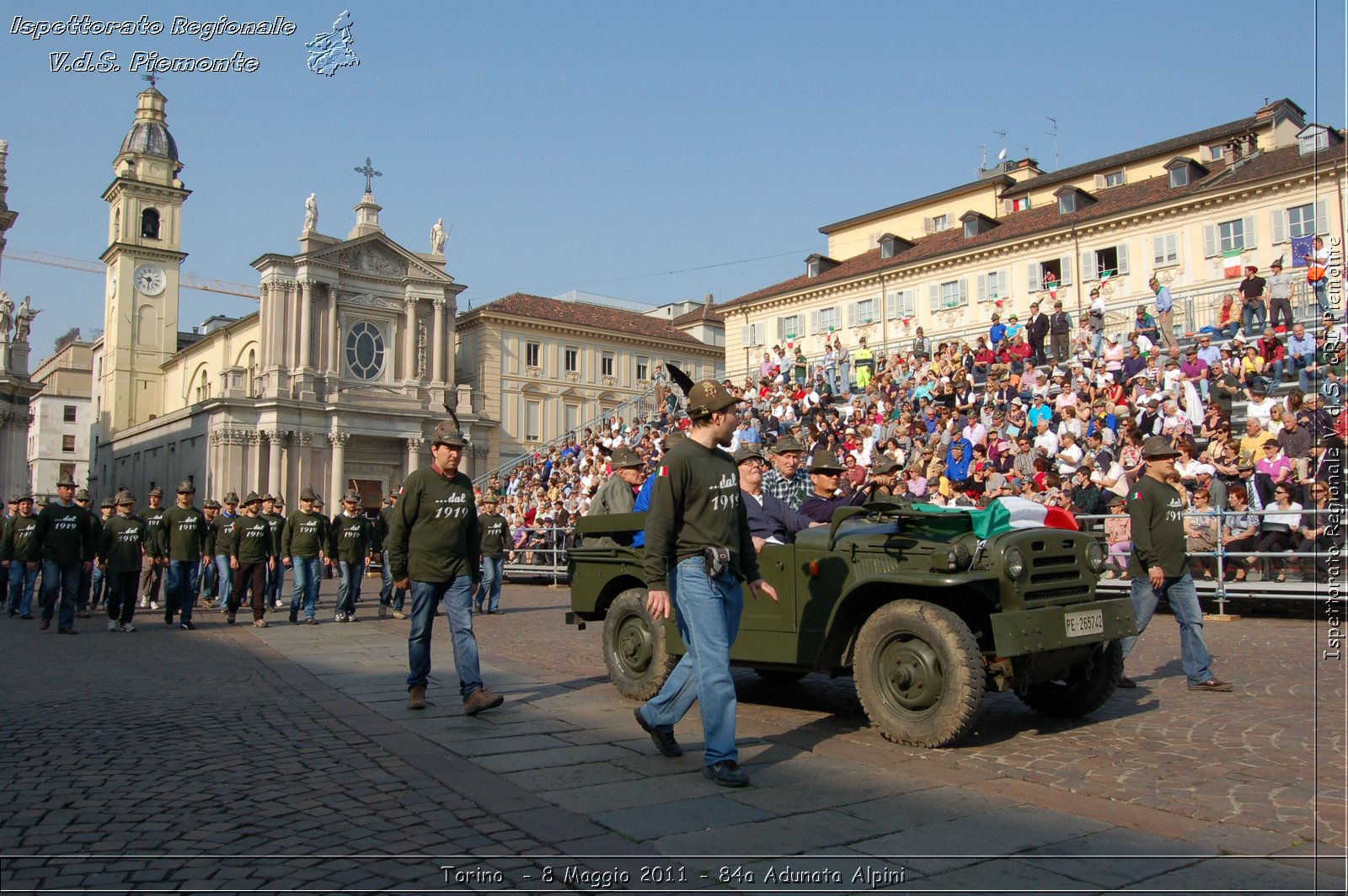 Torino  - 8 Maggio 2011 - 84a Adunata Nazionale Alpini -  Croce Rossa Italiana - Ispettorato Regionale Volontari del Soccorso Piemonte