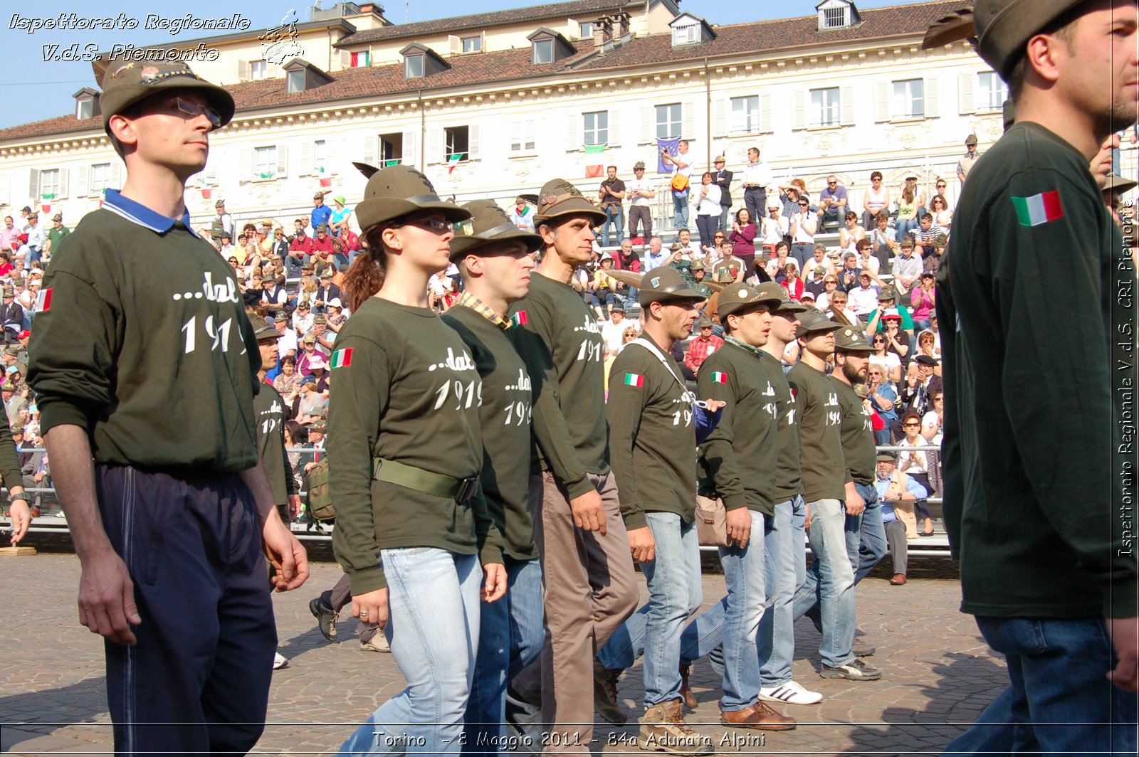 Torino  - 8 Maggio 2011 - 84a Adunata Nazionale Alpini -  Croce Rossa Italiana - Ispettorato Regionale Volontari del Soccorso Piemonte