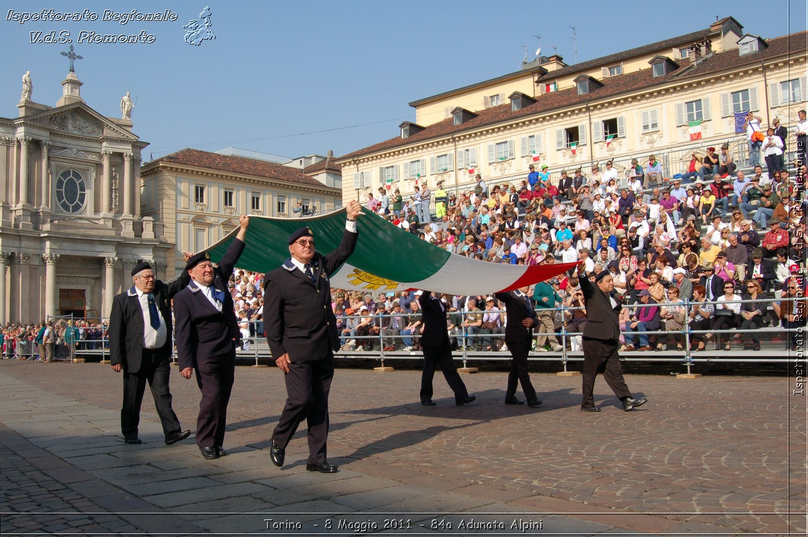 Torino  - 8 Maggio 2011 - 84a Adunata Nazionale Alpini -  Croce Rossa Italiana - Ispettorato Regionale Volontari del Soccorso Piemonte