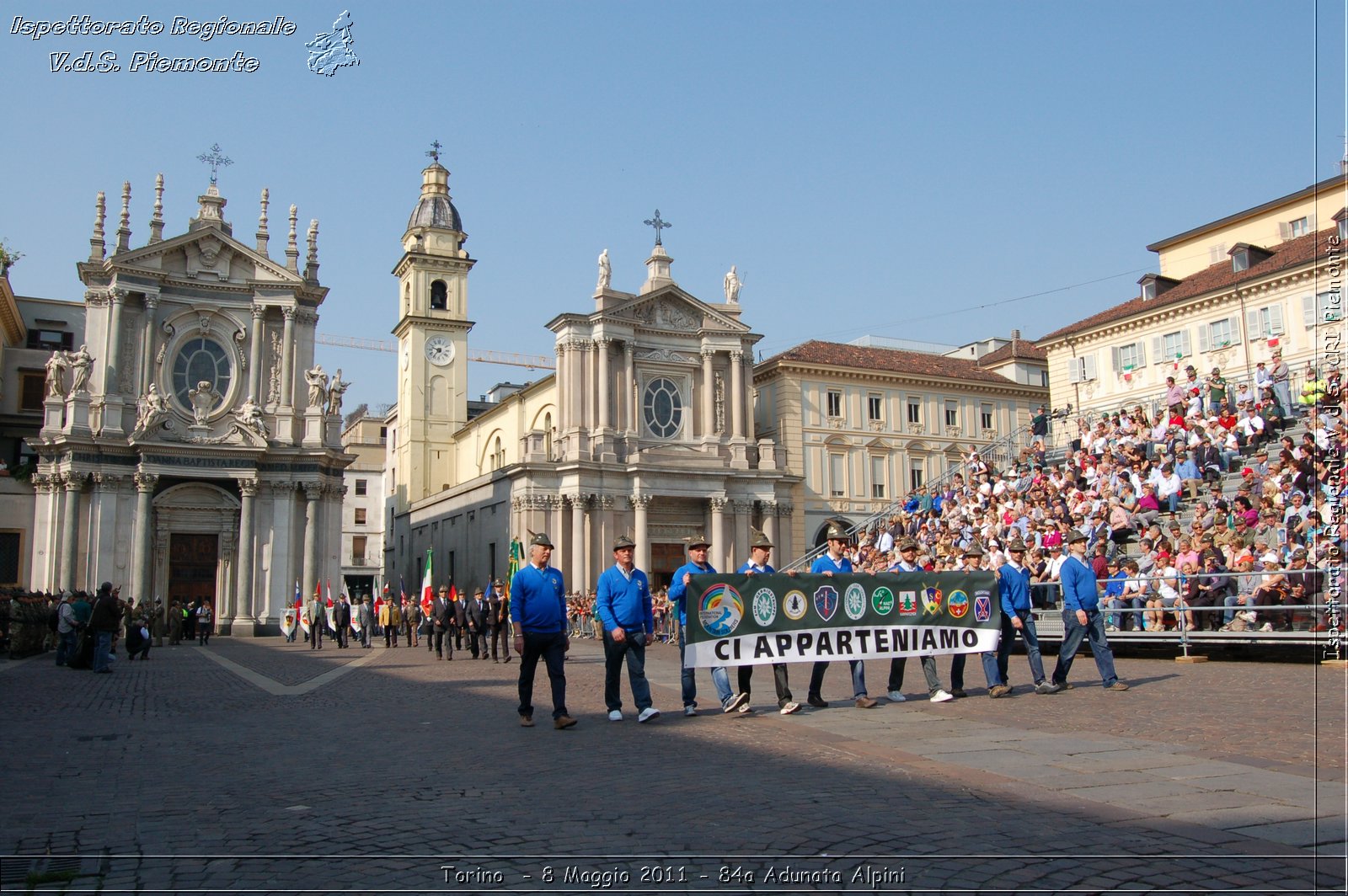 Torino  - 8 Maggio 2011 - 84a Adunata Nazionale Alpini -  Croce Rossa Italiana - Ispettorato Regionale Volontari del Soccorso Piemonte