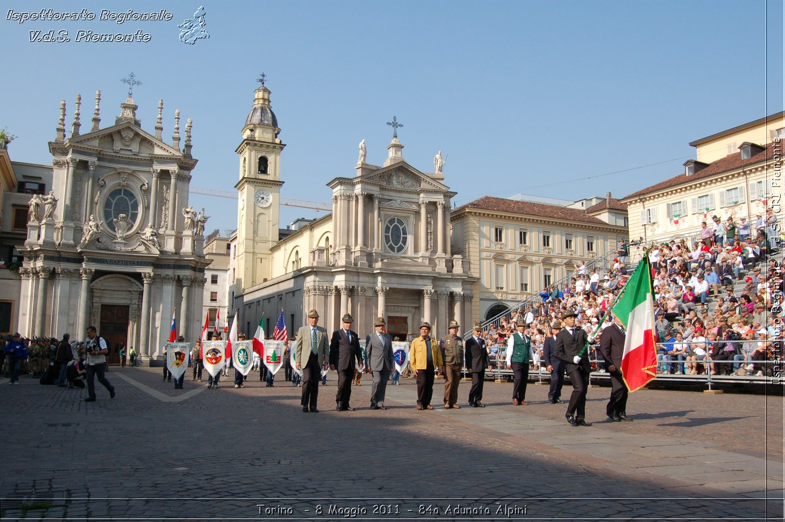 Torino  - 8 Maggio 2011 - 84a Adunata Nazionale Alpini -  Croce Rossa Italiana - Ispettorato Regionale Volontari del Soccorso Piemonte