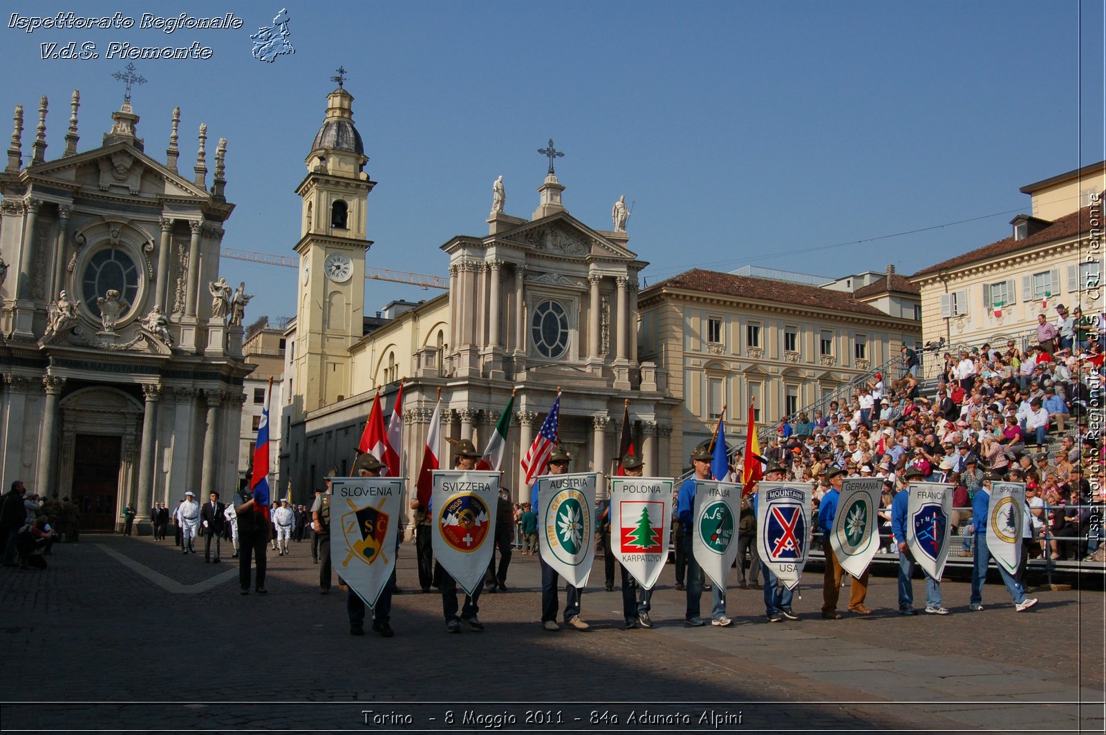 Torino  - 8 Maggio 2011 - 84a Adunata Nazionale Alpini -  Croce Rossa Italiana - Ispettorato Regionale Volontari del Soccorso Piemonte