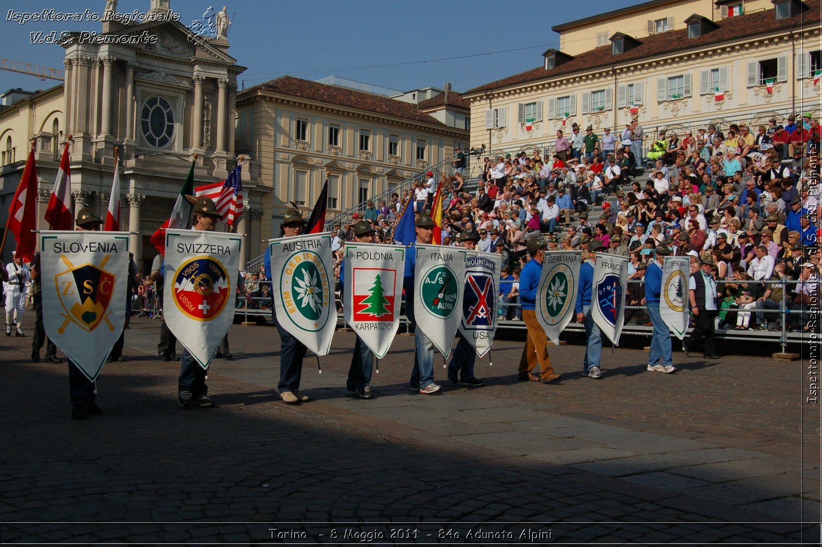 Torino  - 8 Maggio 2011 - 84a Adunata Nazionale Alpini -  Croce Rossa Italiana - Ispettorato Regionale Volontari del Soccorso Piemonte